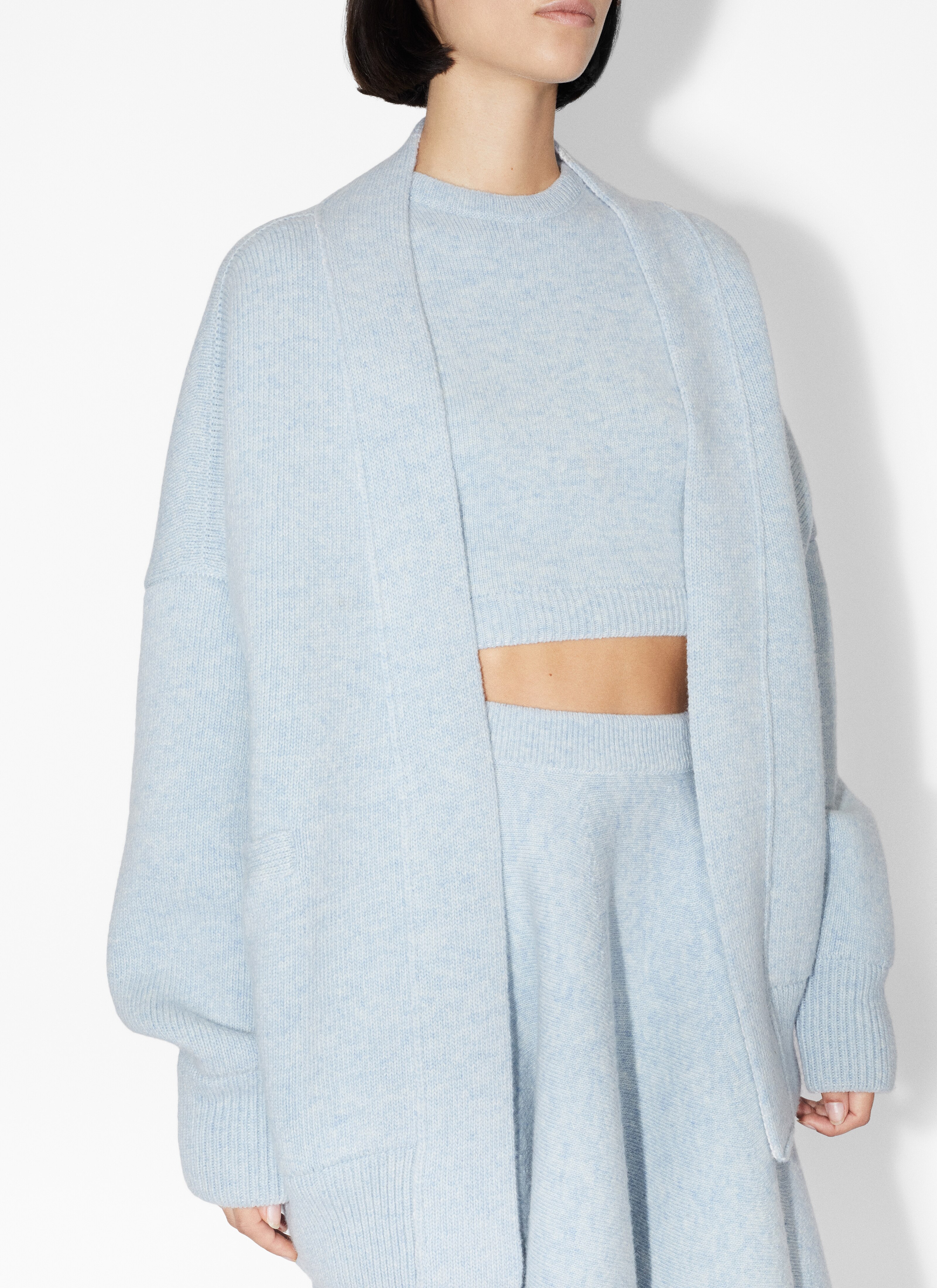 Shetland cardigan - maison-alaia.com