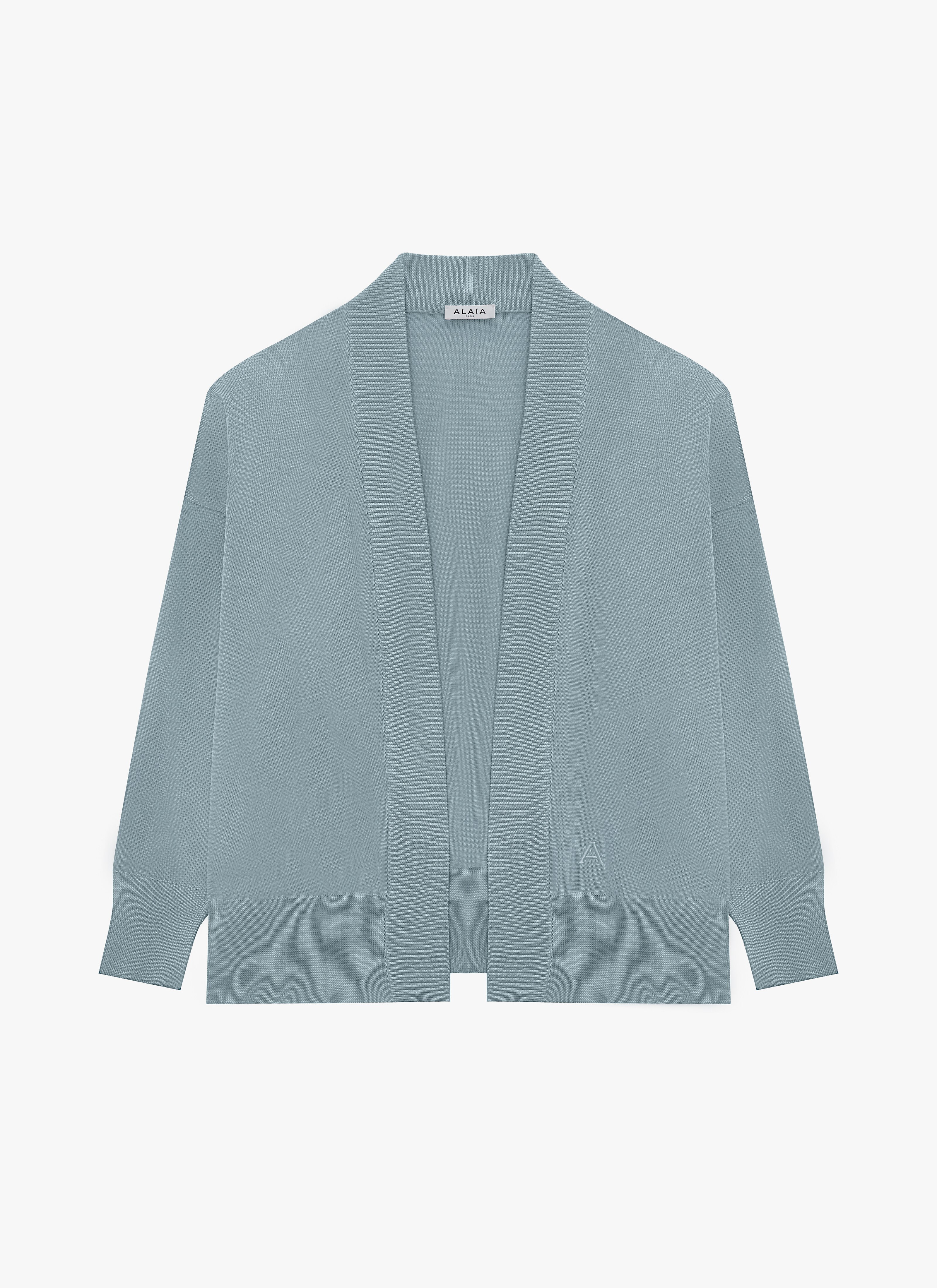 Cardigan in Hochglanz-Optik - maison-alaia.com