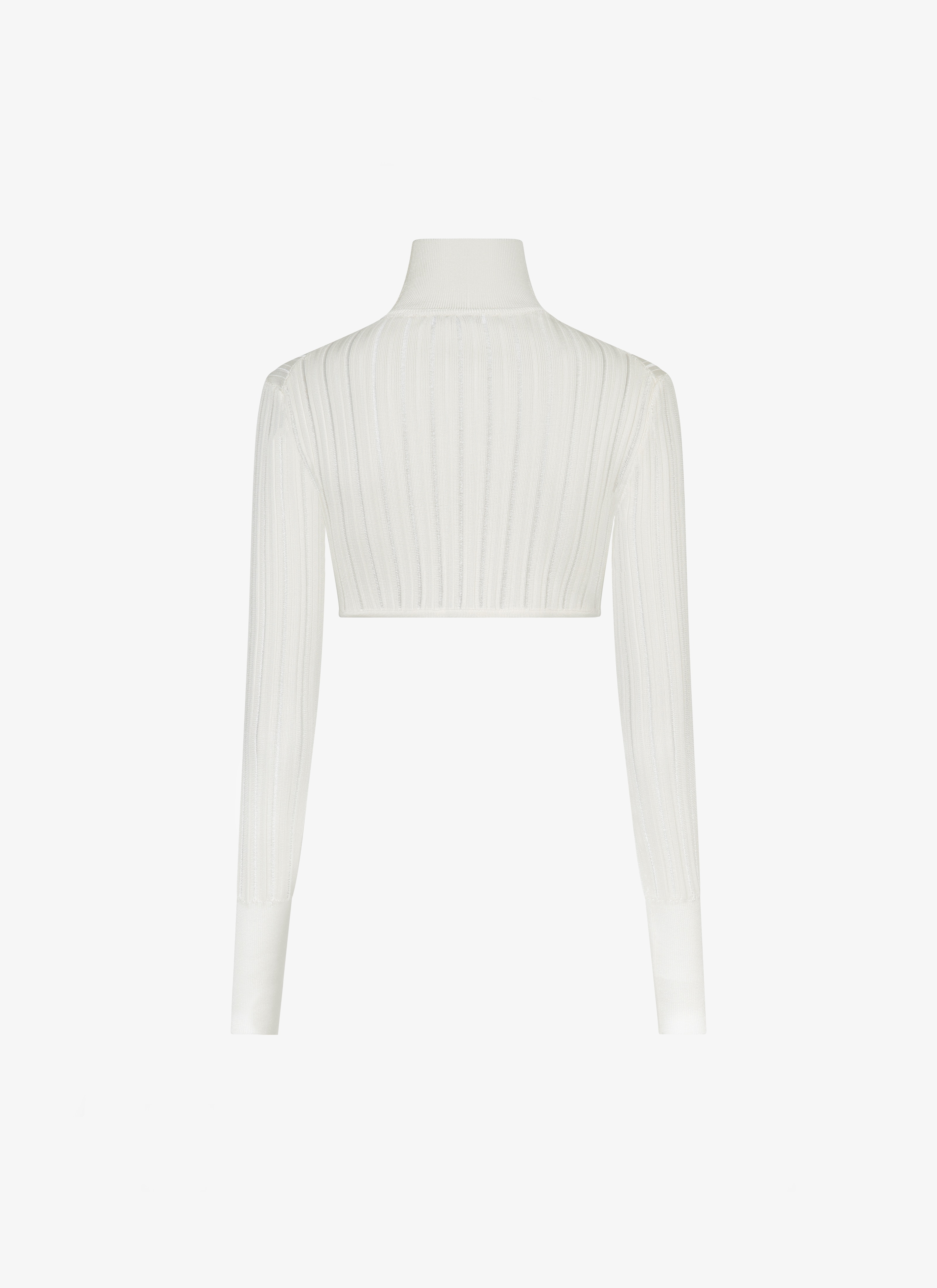 Shiny crinoline cardigan - maison-alaia.com
