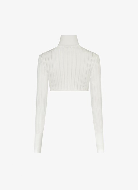 Shiny crinoline cardigan - maison-alaia.com