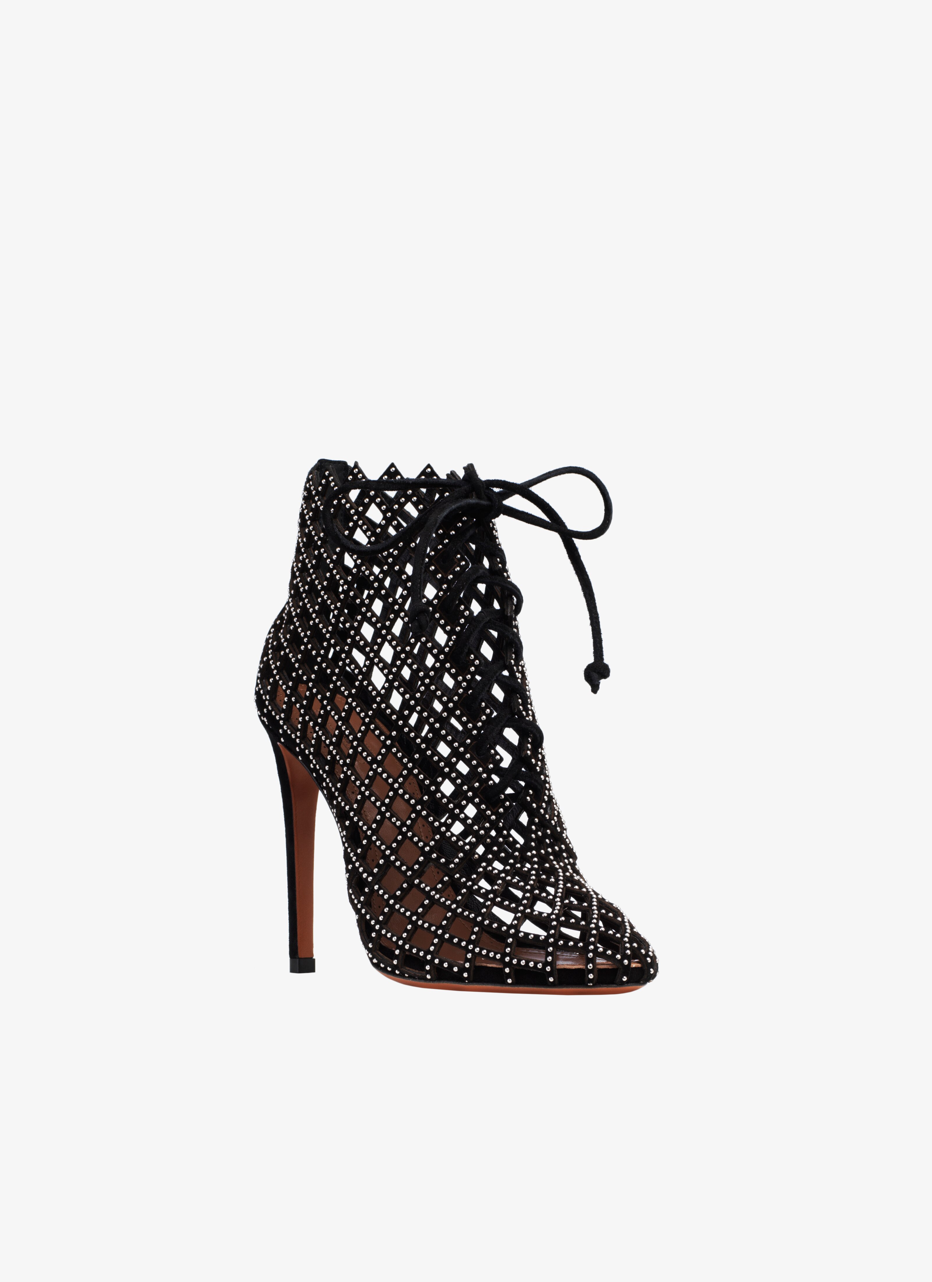 STILETTO ANKLE BOOTS STILETTO ANKLE BOOTS - maison-alaia.com