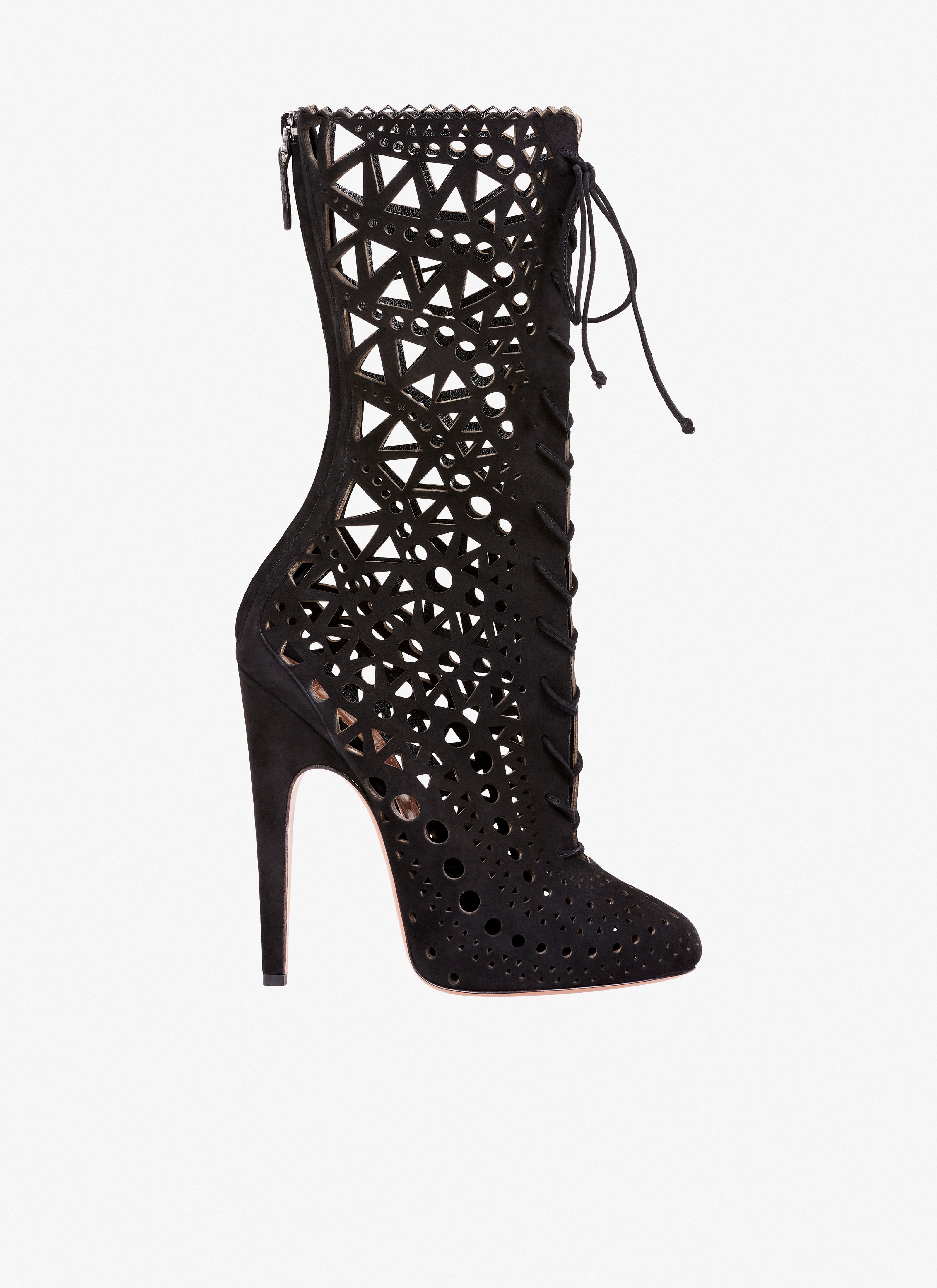 ALAÏA BLACK LOW BOOTS