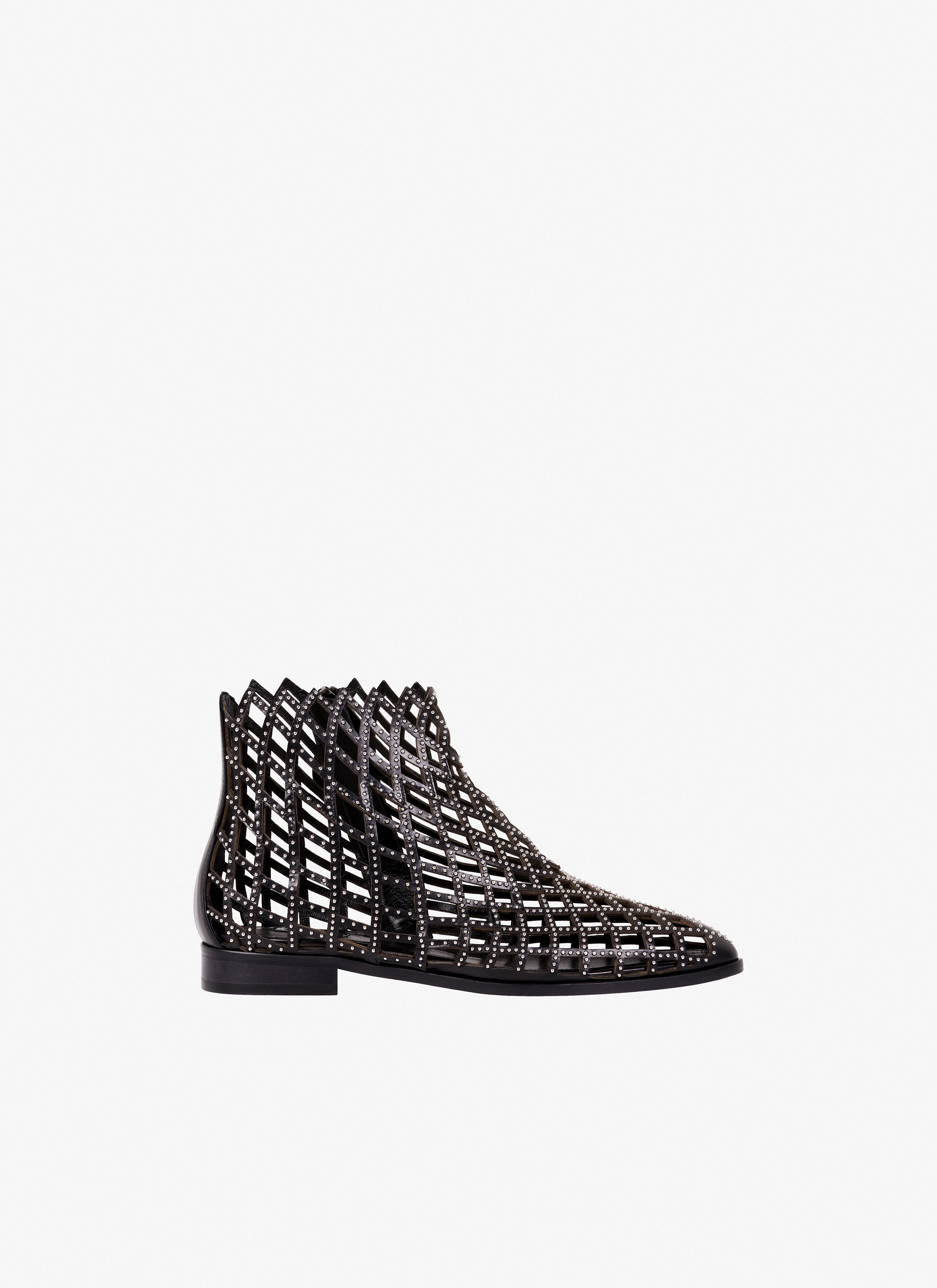 ALAÏA BLACK CHELSEA BOOT 