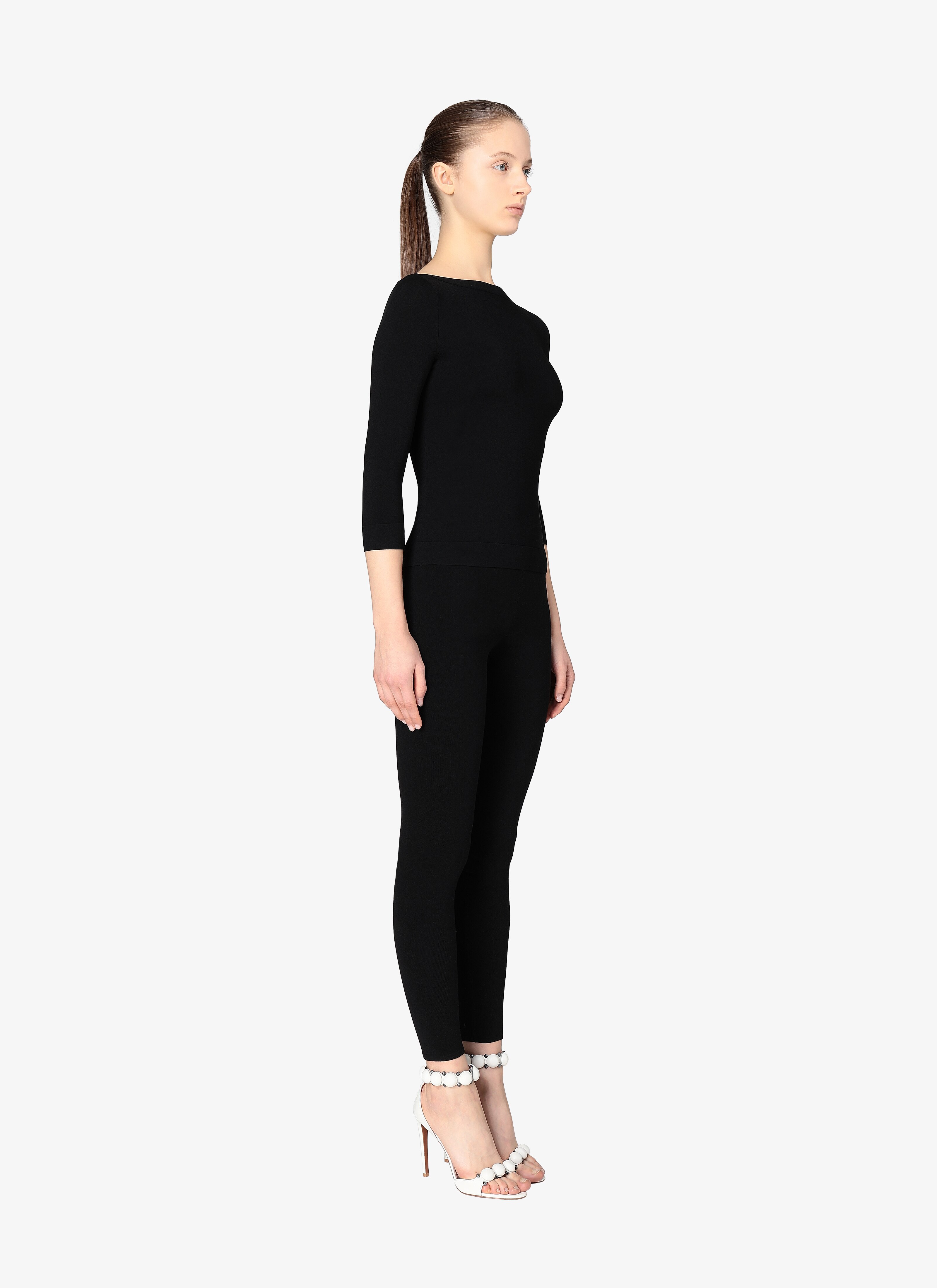 ALAÏA WHITE SANDALS
