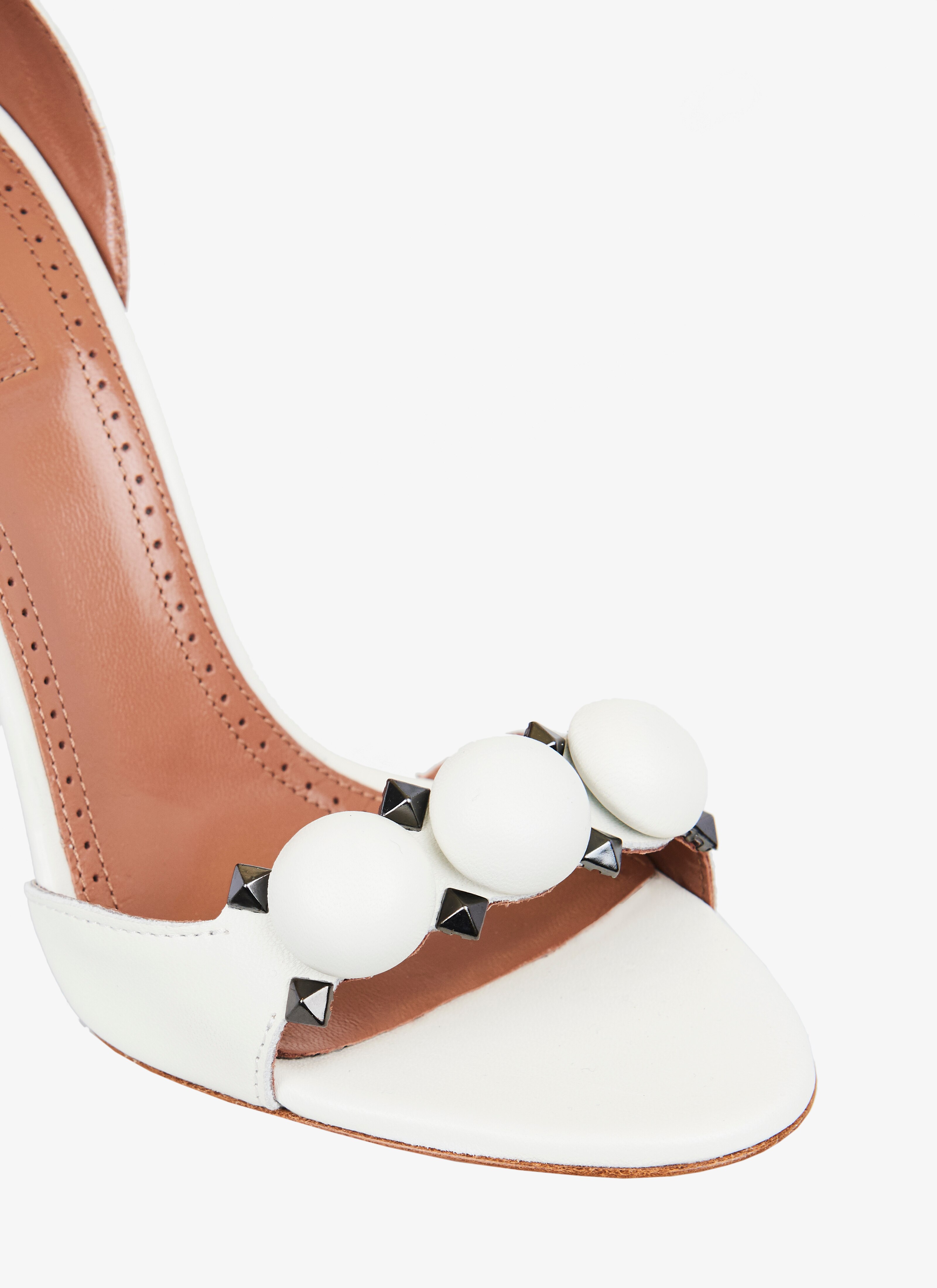 ALAÏA WHITE SANDALS