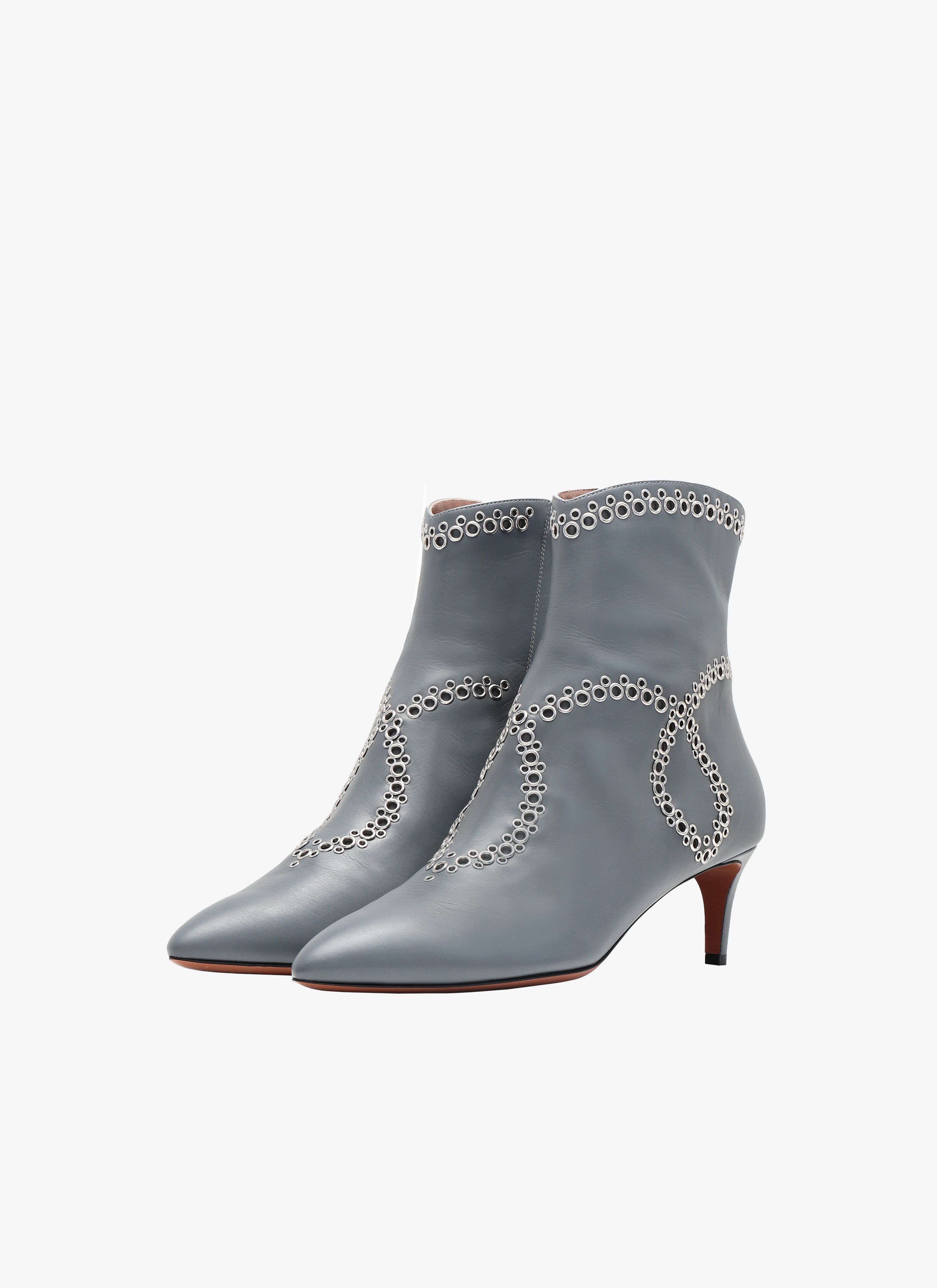 Kitten Heel Ankle Boots Kitten Heel Ankle Boots - maison-alaia.com
