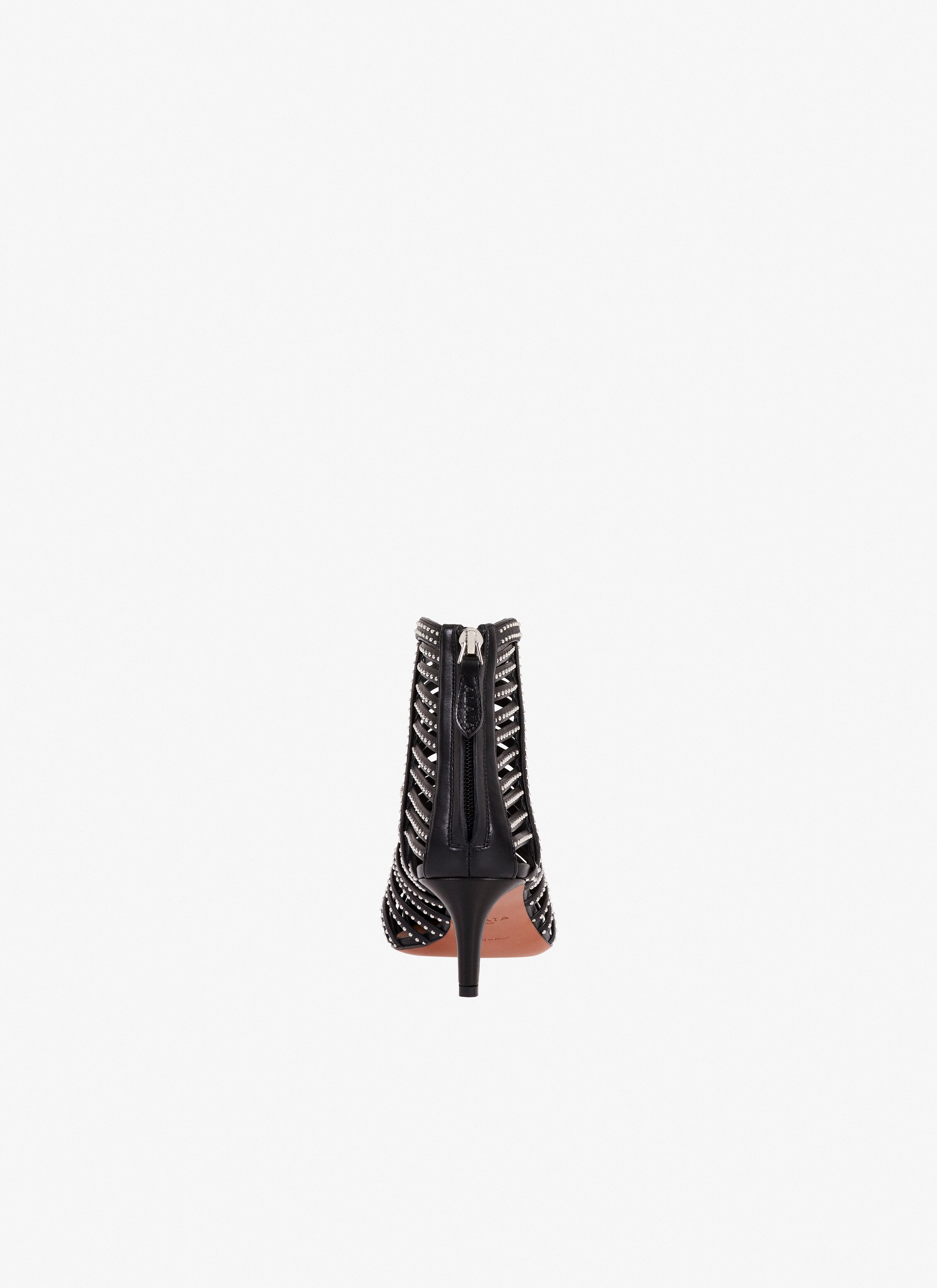 Kitten Heel Ankle Boots Kitten Heel Ankle Boots - maison-alaia.com
