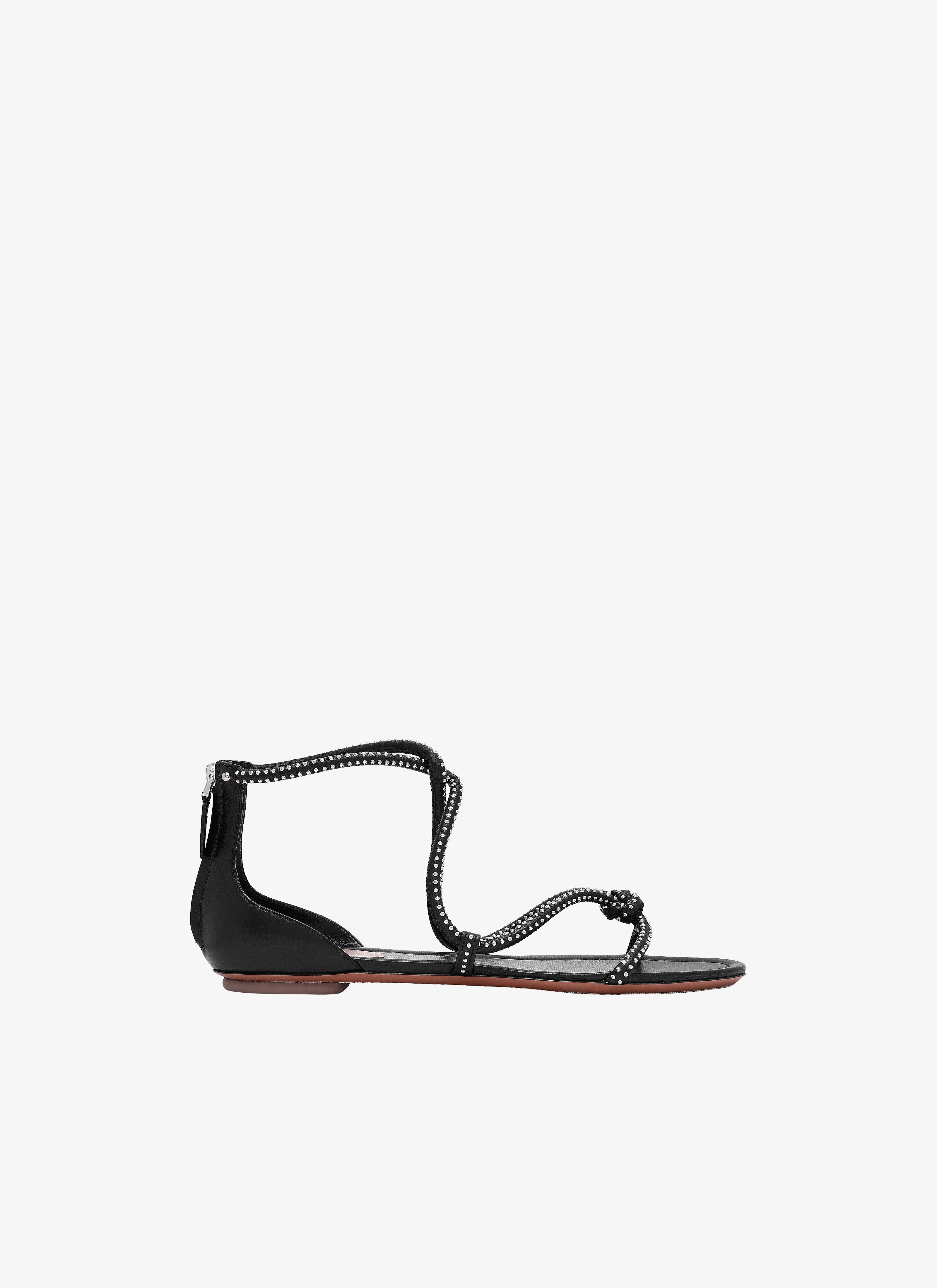 ALAÏA BLACK SANDALS