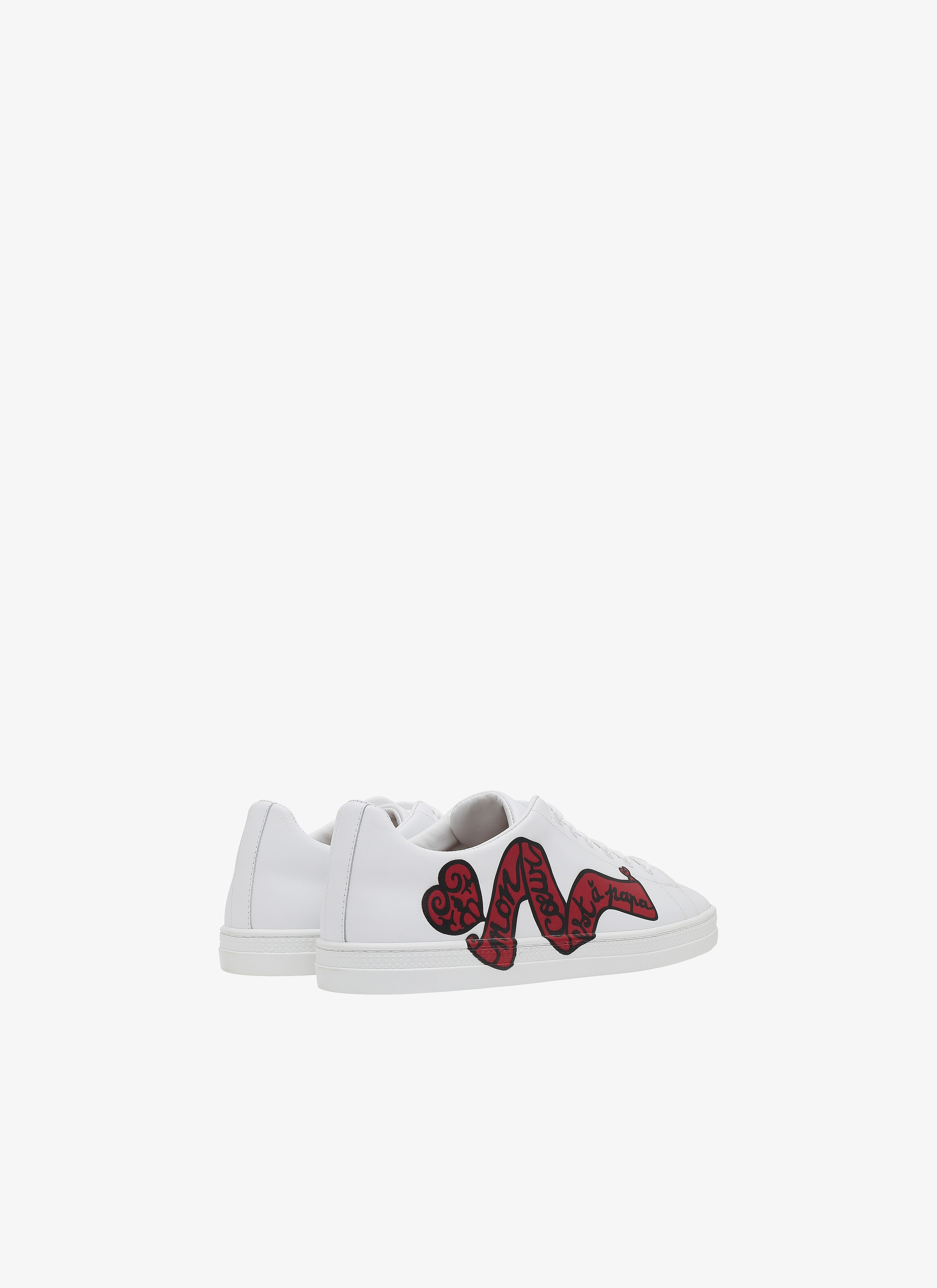Sneaker "Mon Coeur Est À Papa" Sneaker "Mon Coeur Est À Papa" - maison-alaia.com