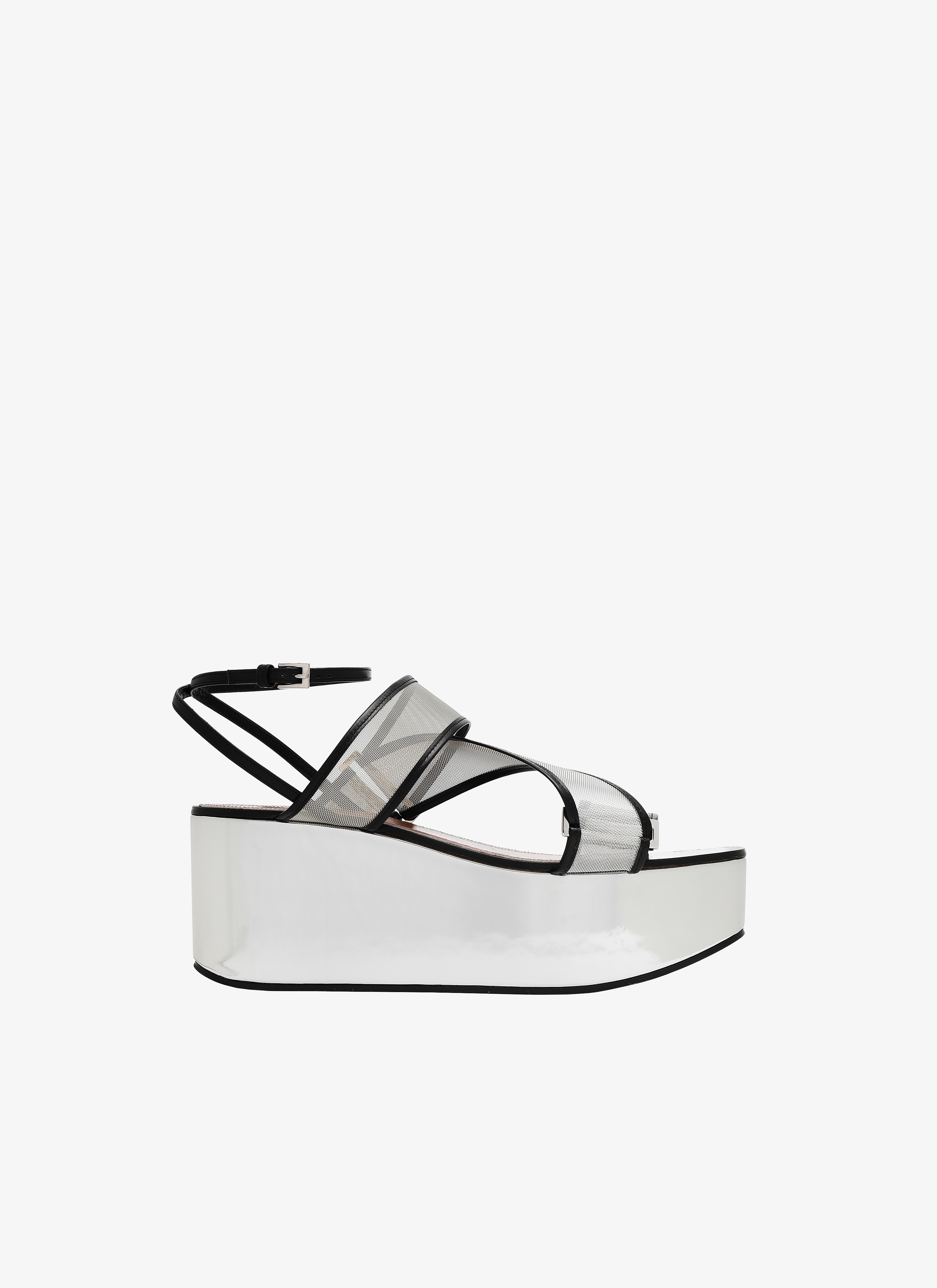 ALAÏA MULTICOLOR PLATFORM SANDAL
