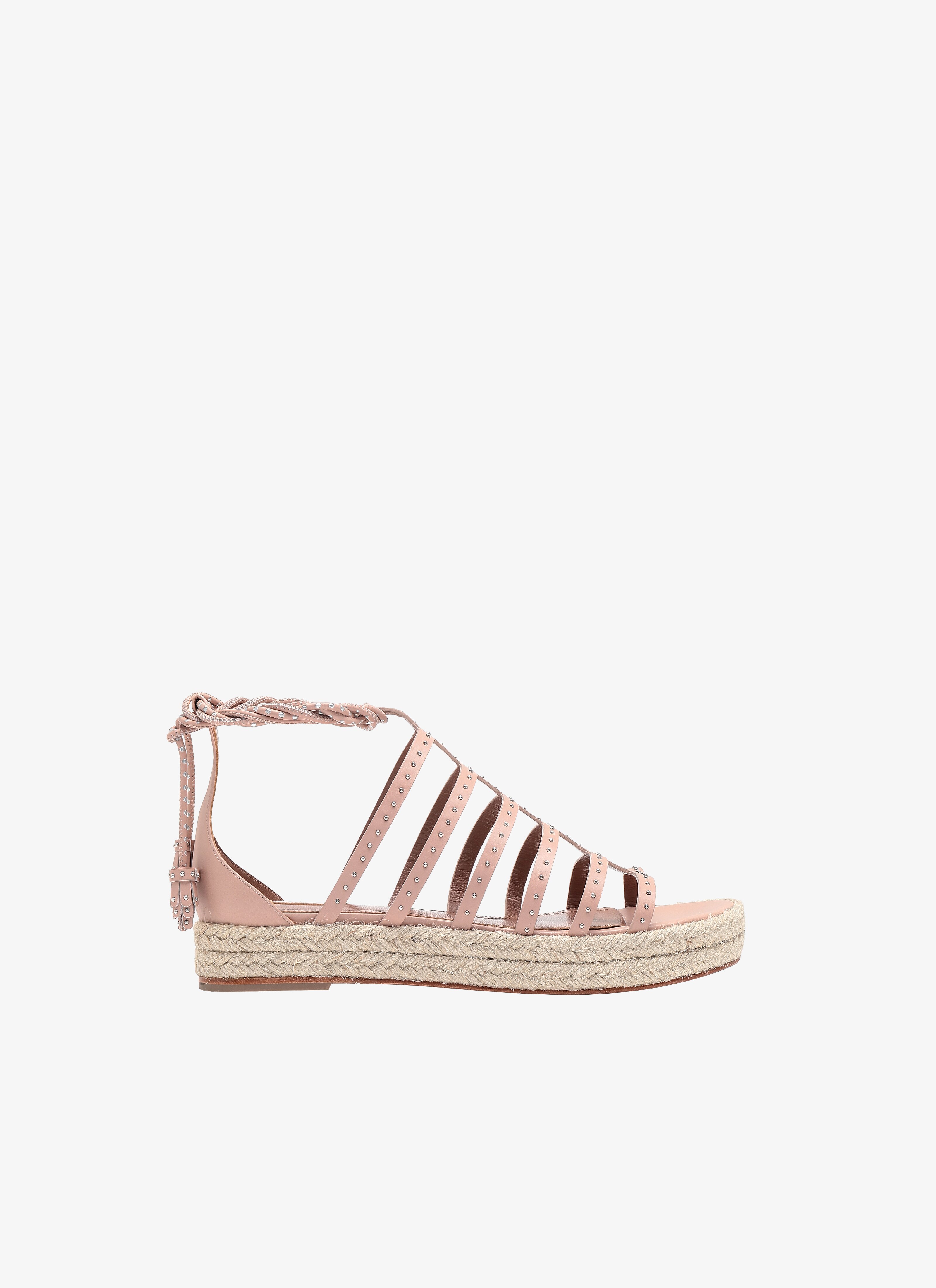 ALAÏA NUDE SANDALS