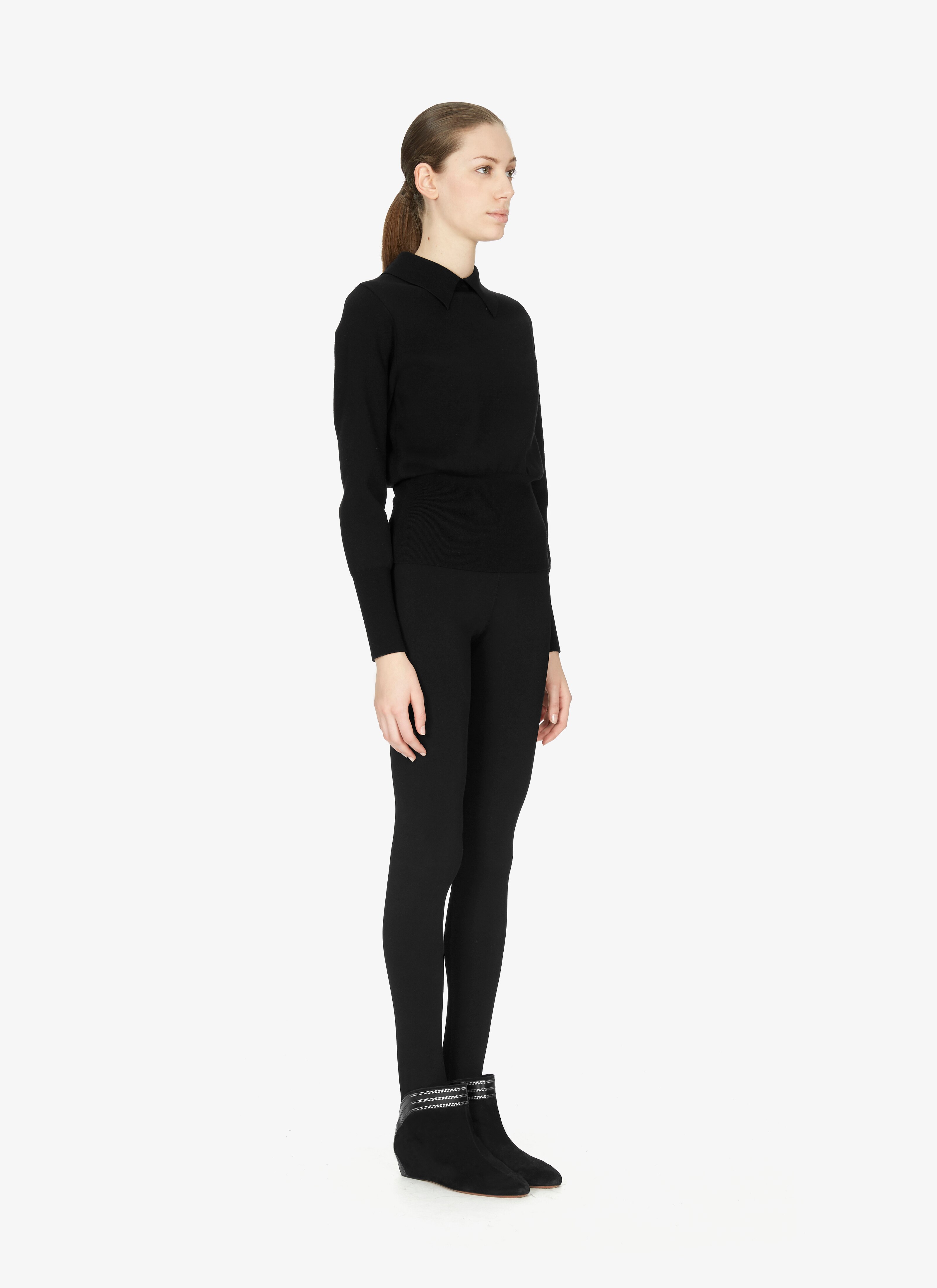 Goatskin Wedge Ankle Boot Goatskin Wedge Ankle Boot - maison-alaia.com
