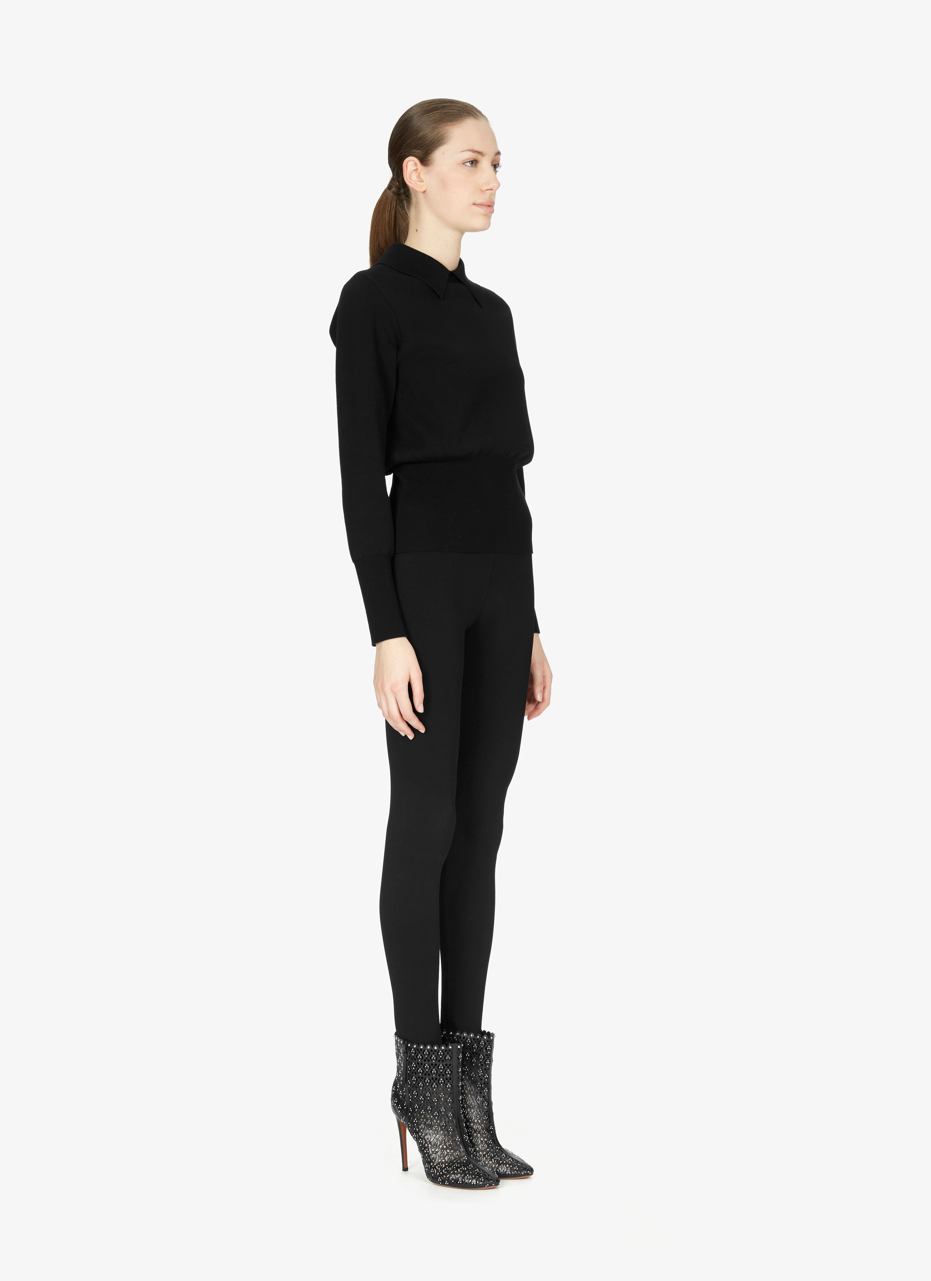 Calfskin Stiletto Ankle Boot Calfskin Stiletto Ankle Boot - maison-alaia.com