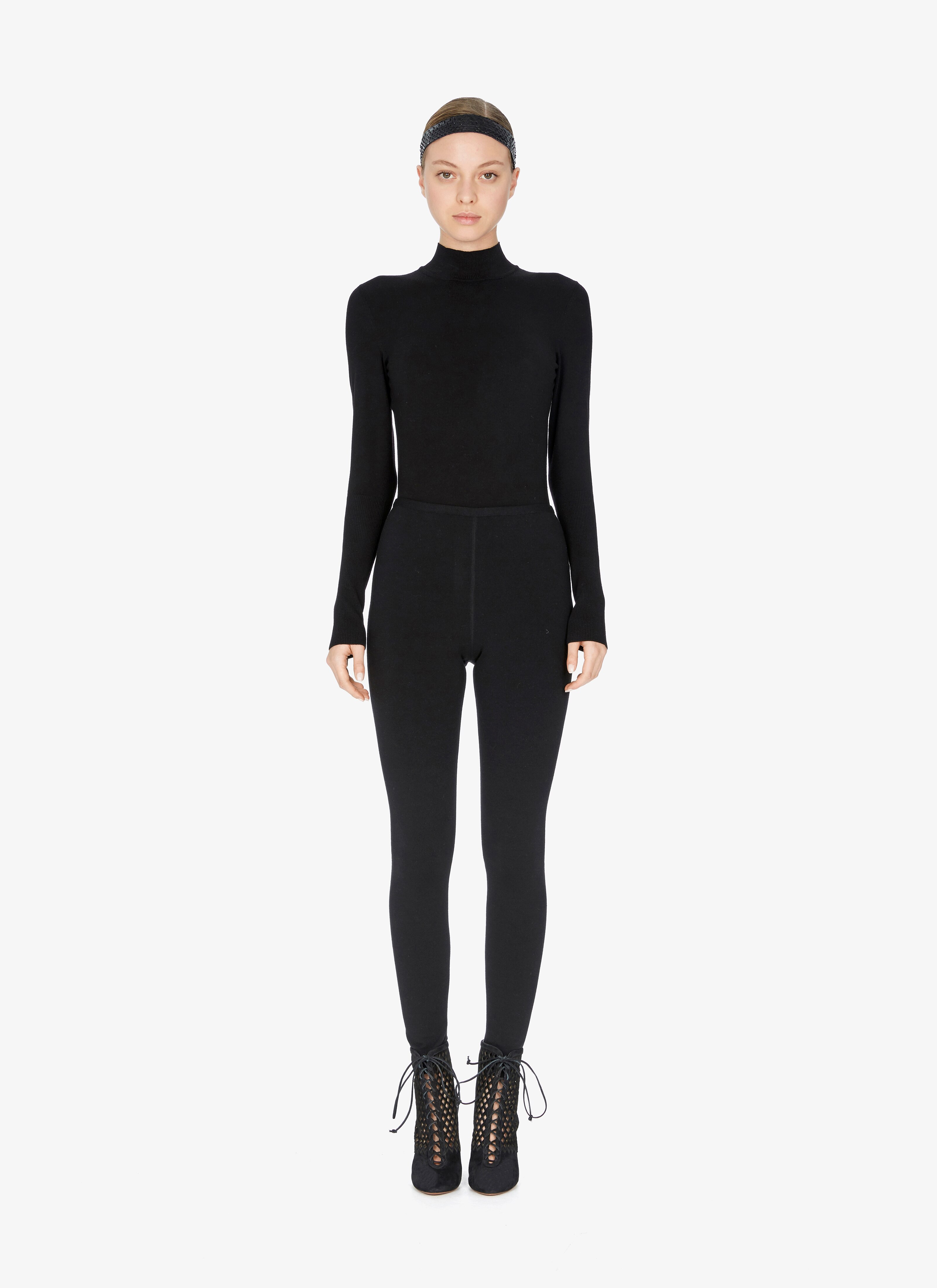 Goatskin Stiletto Ankle Boot Goatskin Stiletto Ankle Boot - maison-alaia.com
