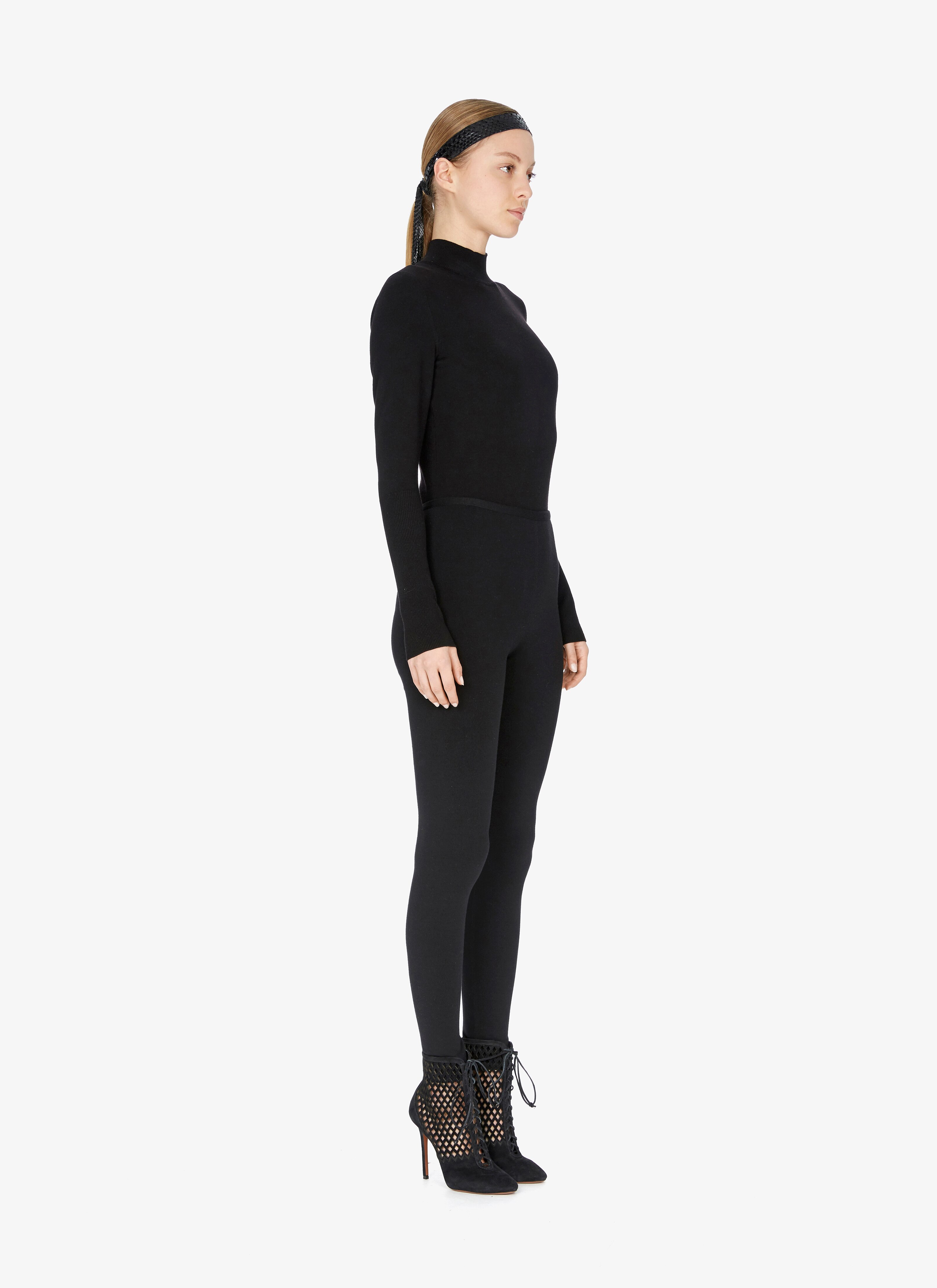 Goatskin Stiletto Ankle Boot Goatskin Stiletto Ankle Boot - maison-alaia.com