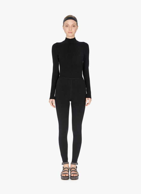 SANDALS VEAU2 ROCAILLE BLACK ALAÏA BLACK  SANDALS VEAU2 ROCAILLE BLACK