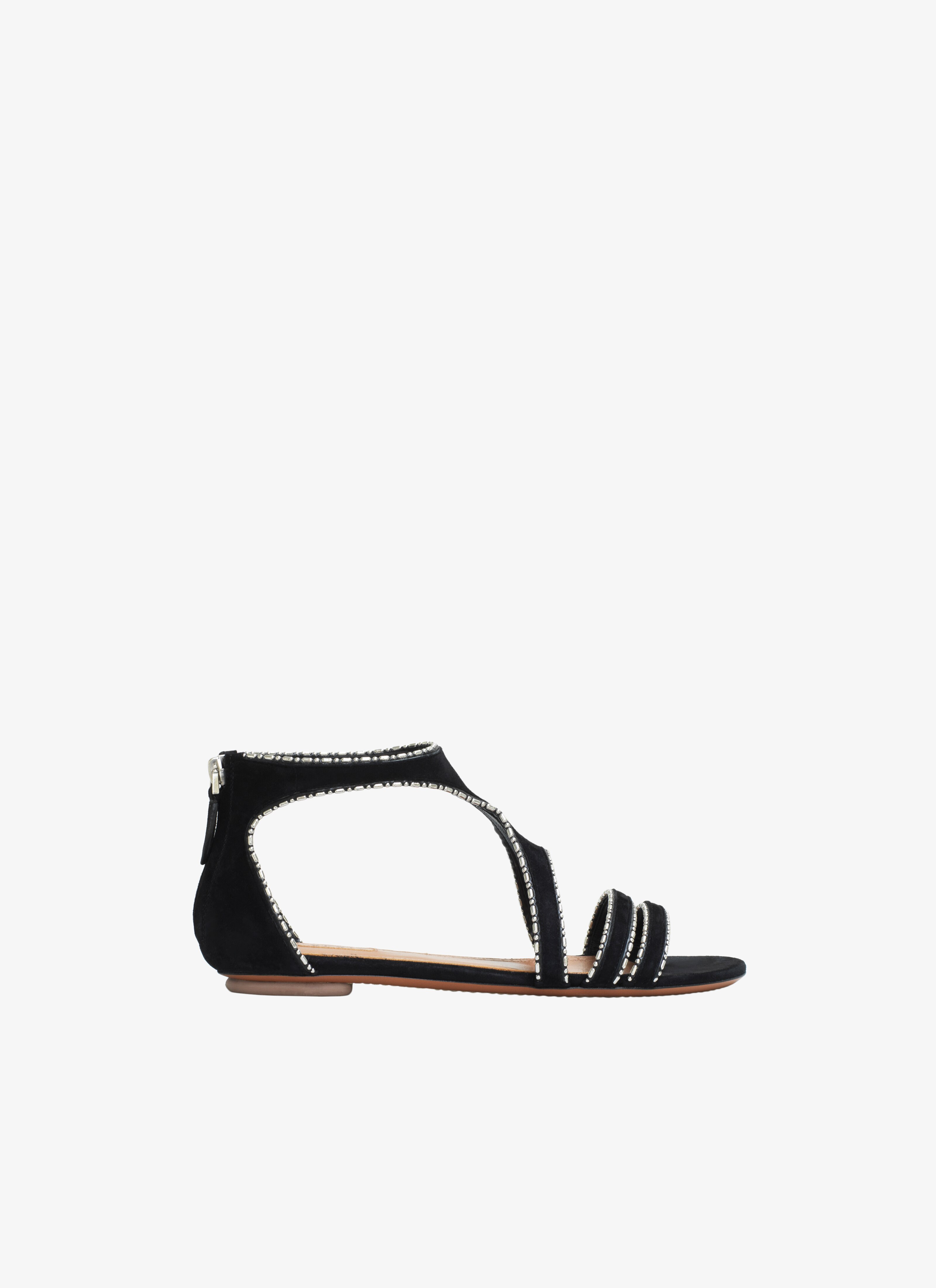 ALAÏA BLACK SANDALS