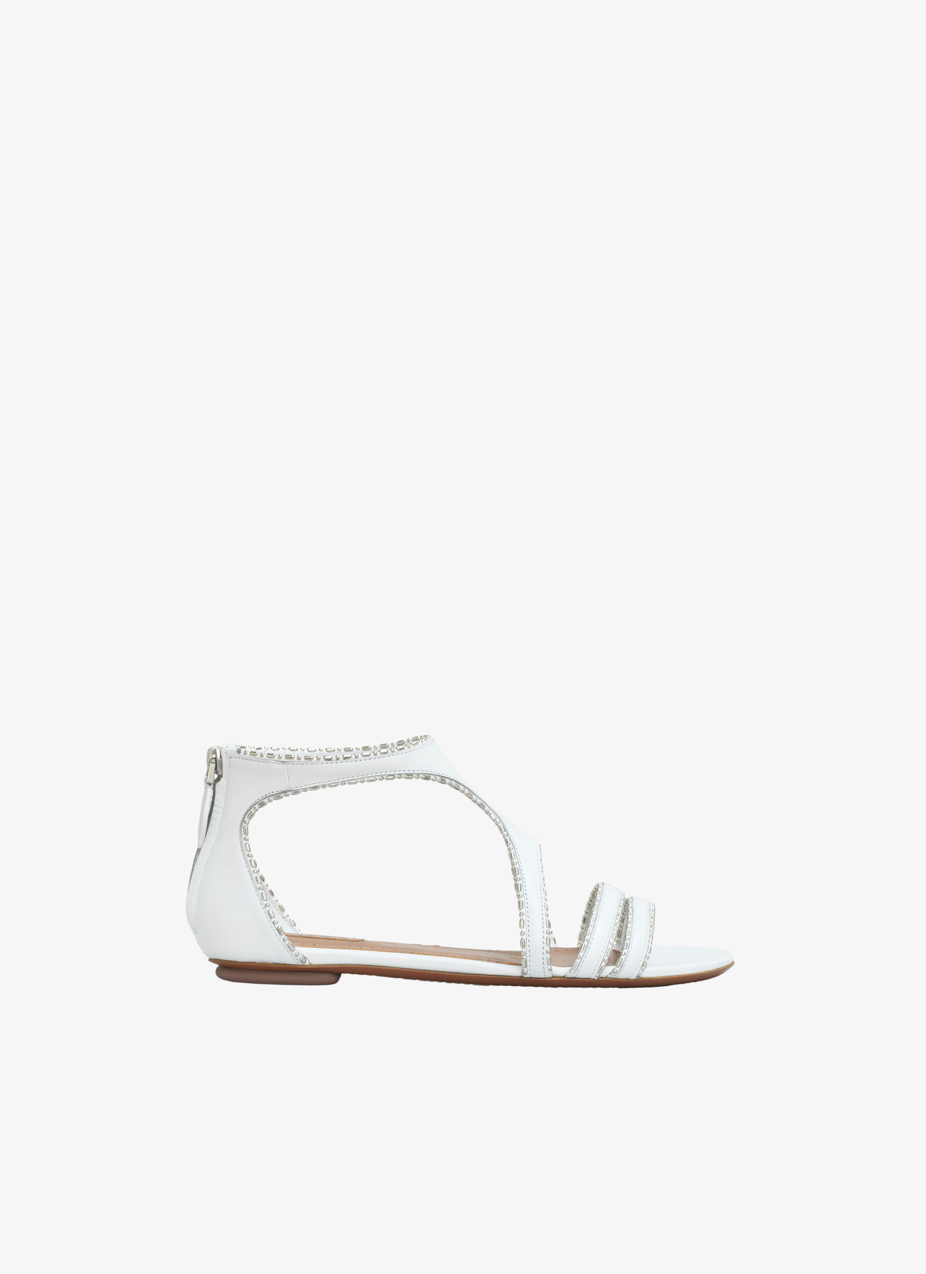 ALAÏA WHITE SANDALS