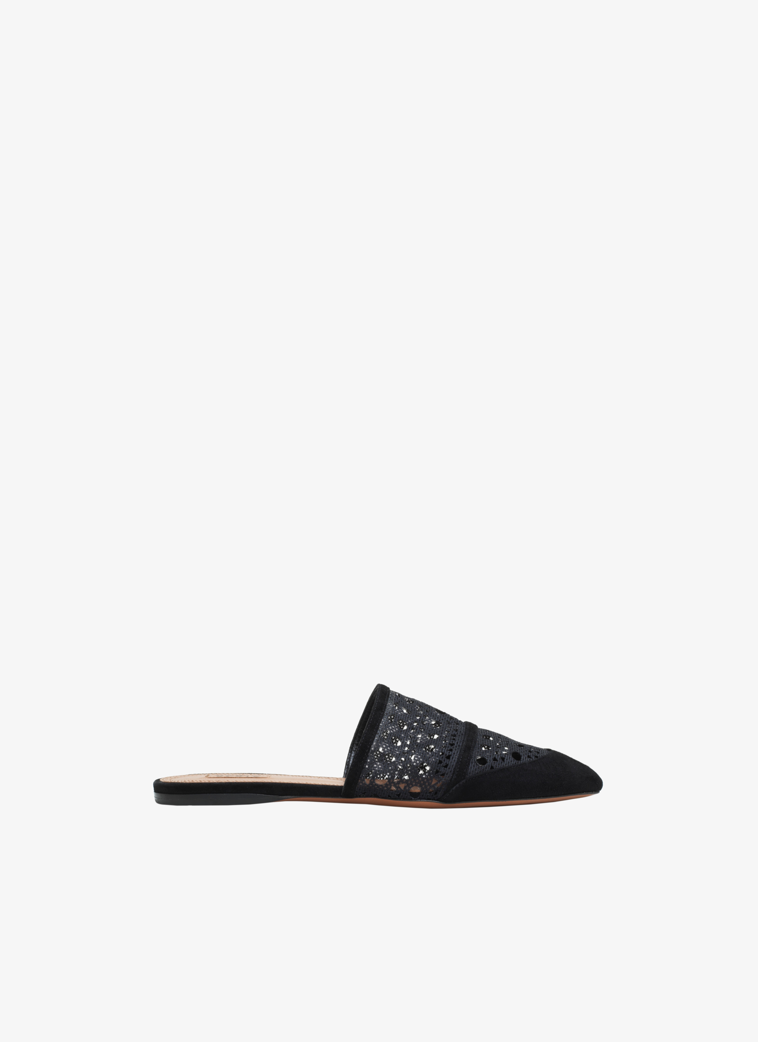 ALAÏA BLACK/BLACK SANDALS