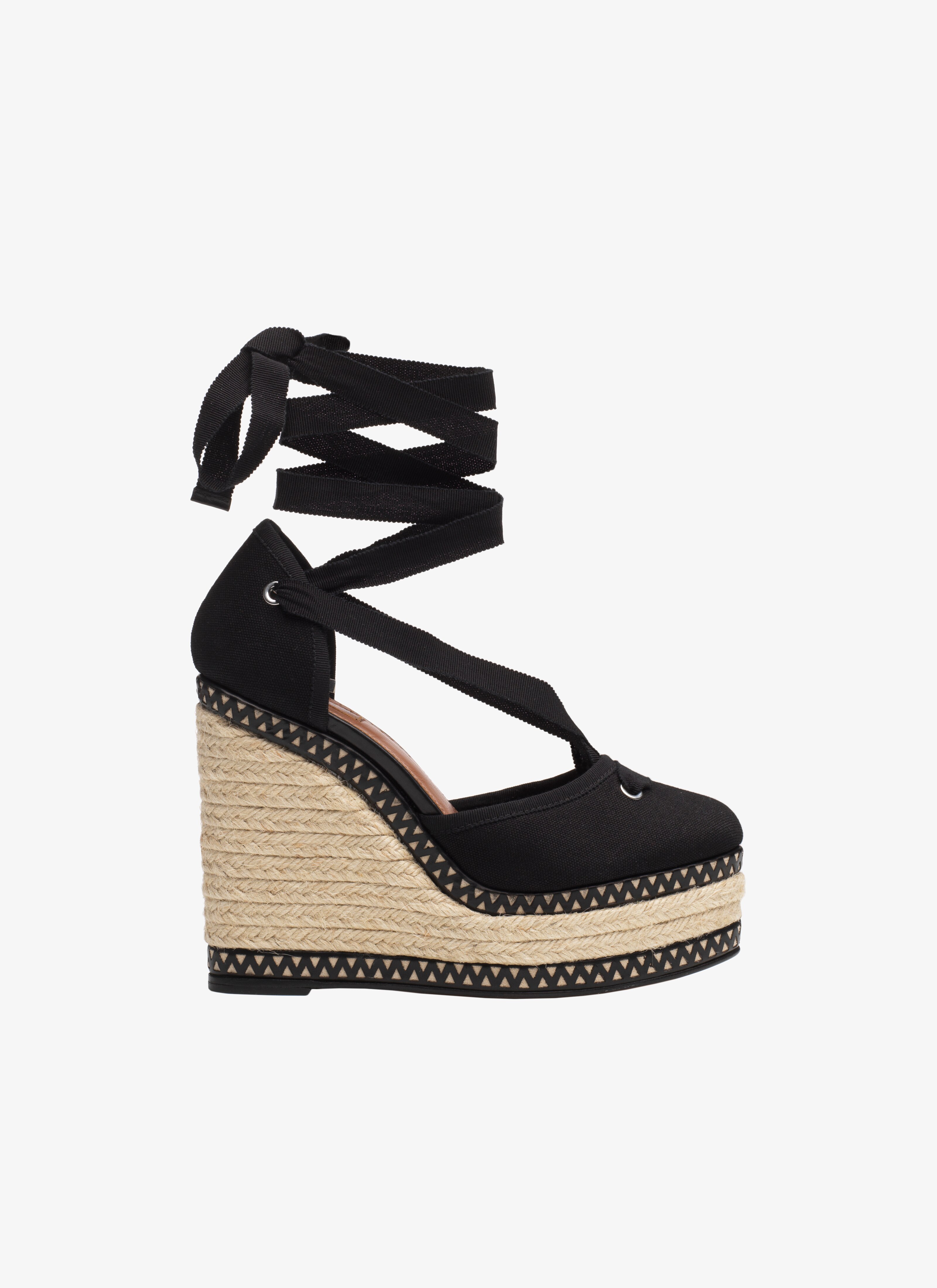 Women's Strappy Espadrille Wedge Sandal 