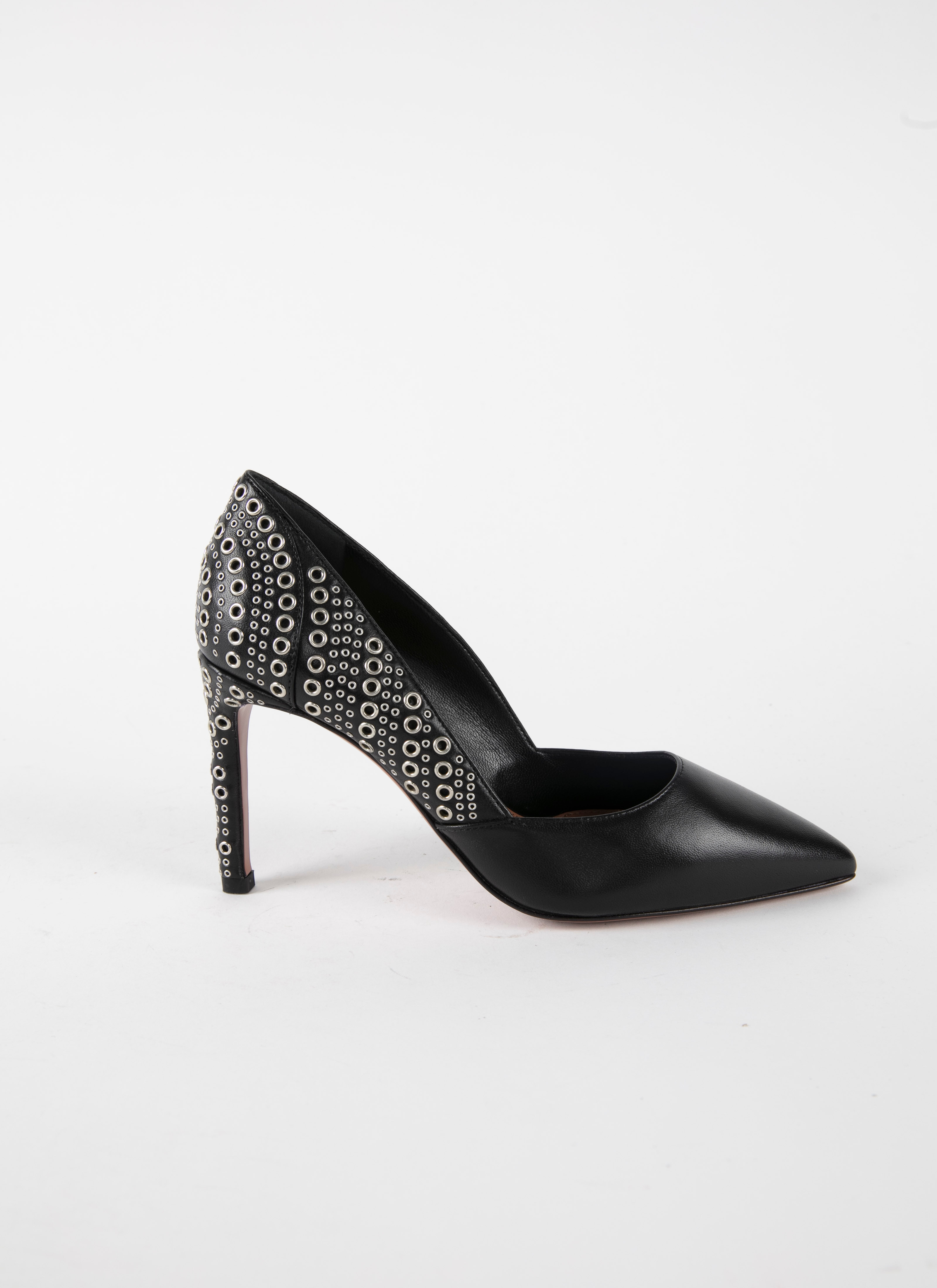ALAÏA BLACK PLATFORM