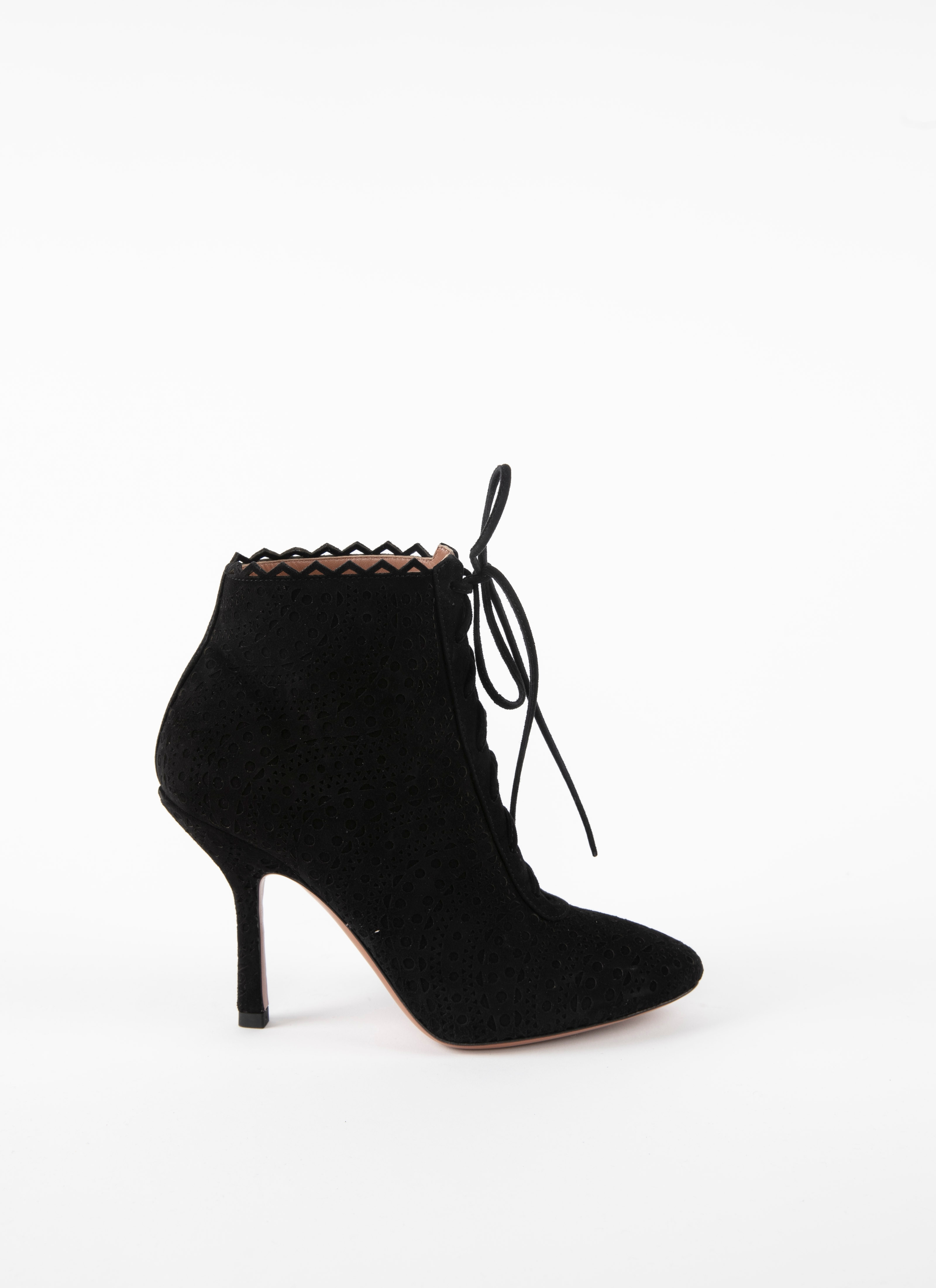 ALAÏA BLACK/BLACK BOOTS
