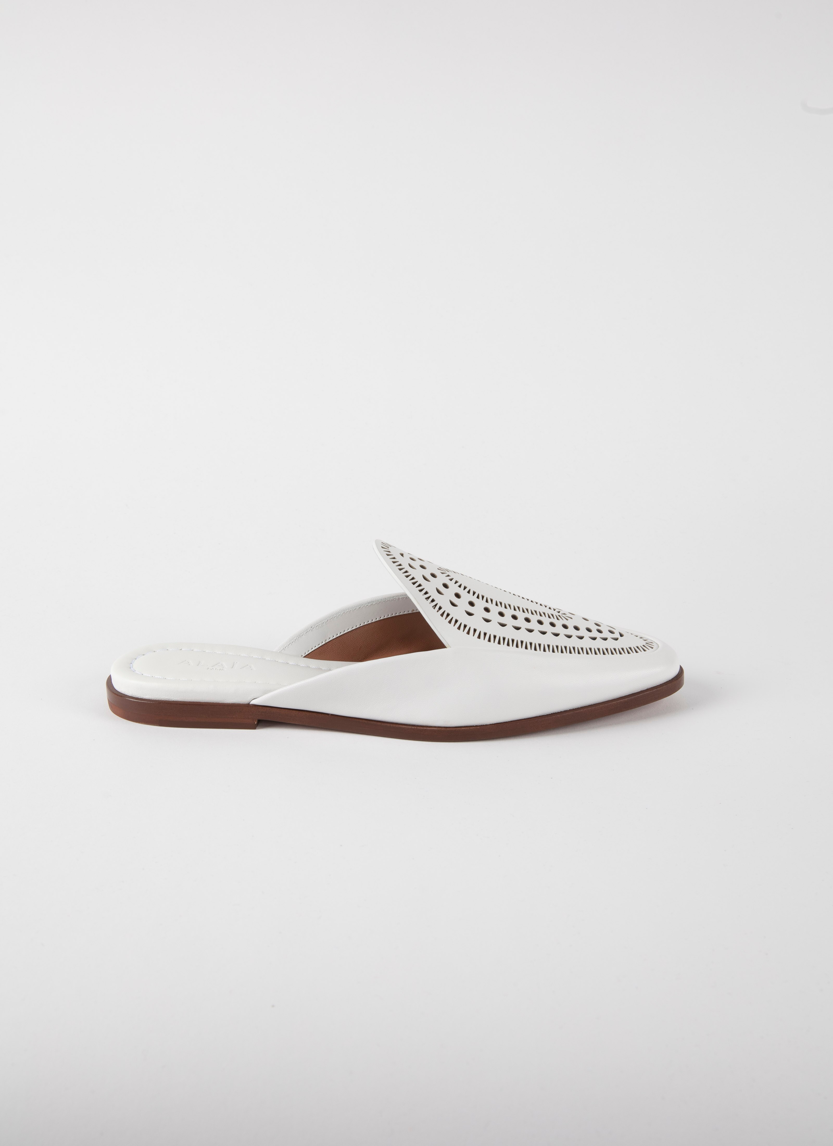 ALAÏA WHITE/CRAIE MULES