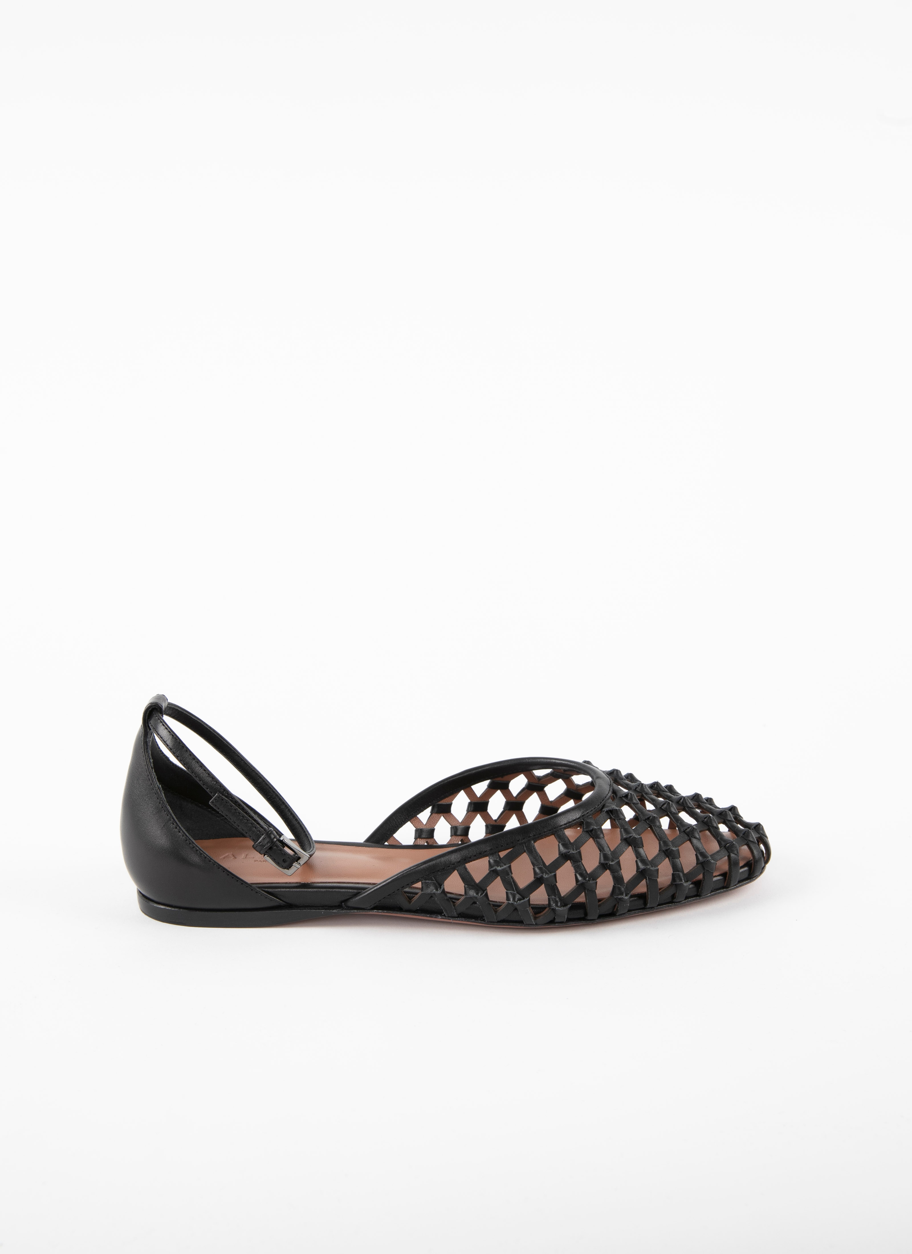 ALAÏA BLACK BALLERINAS