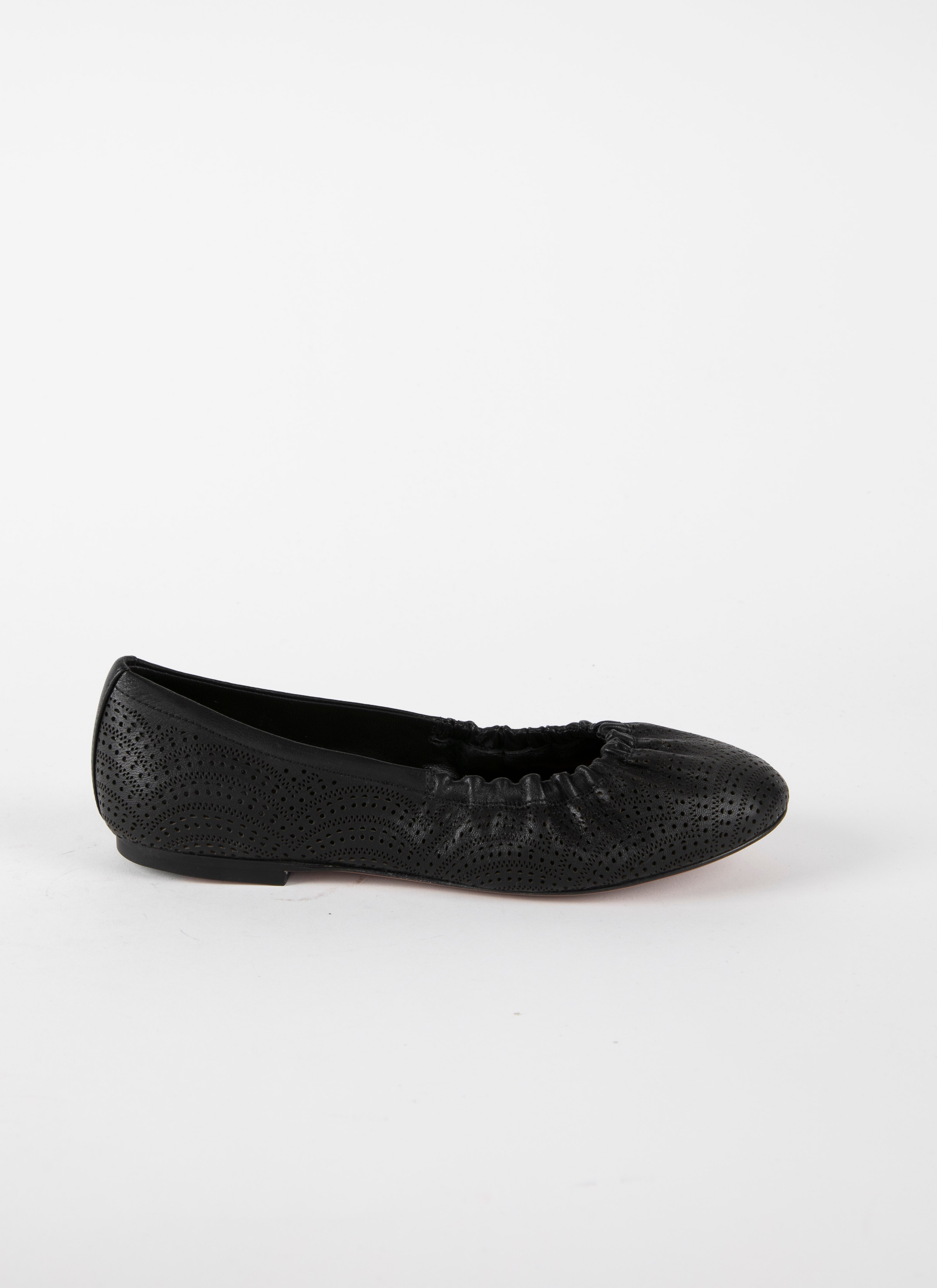 ALAÏA BLACK BALLERINAS