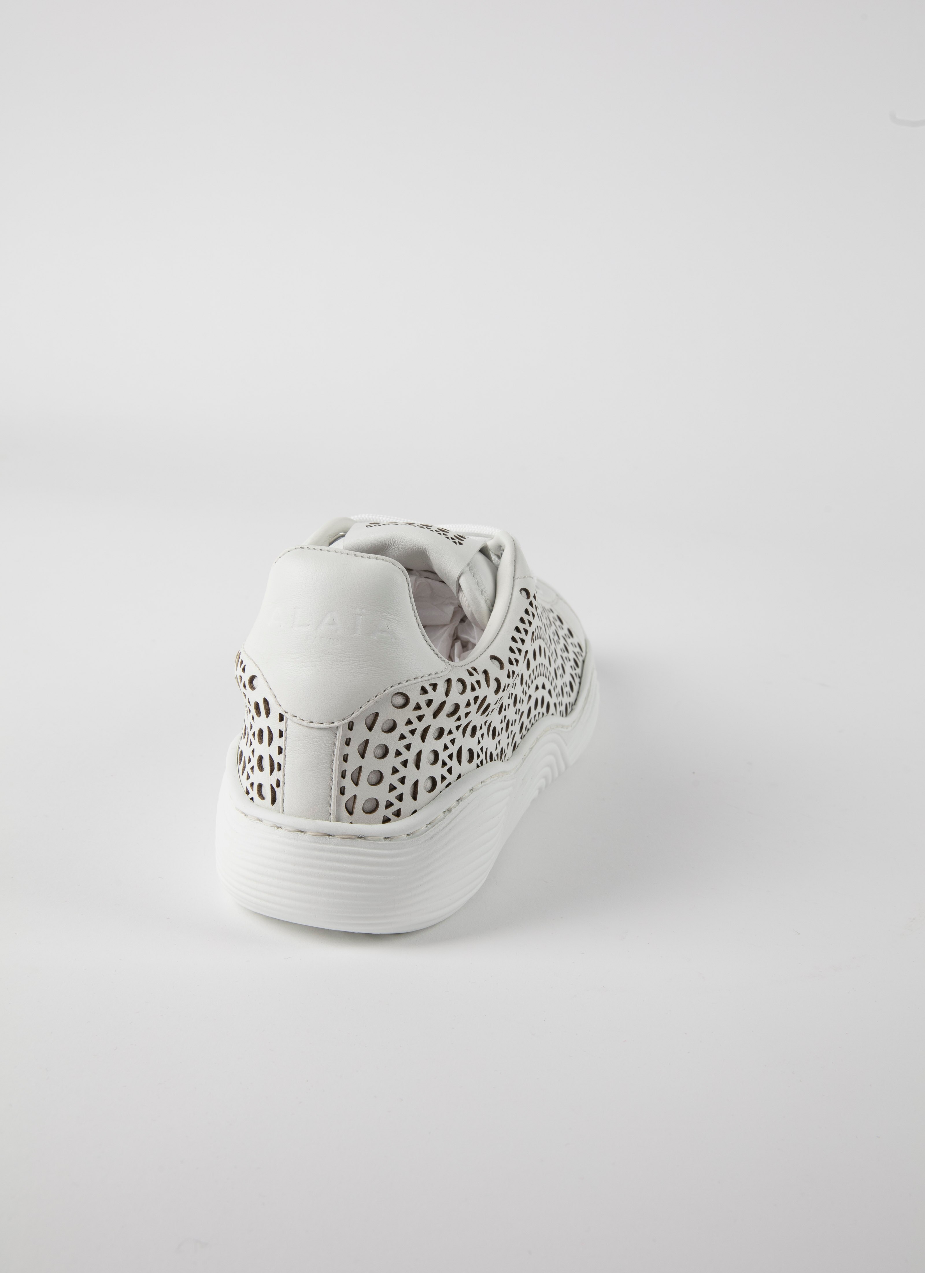 ALAÏA OFF-WHITE SNEAKERS