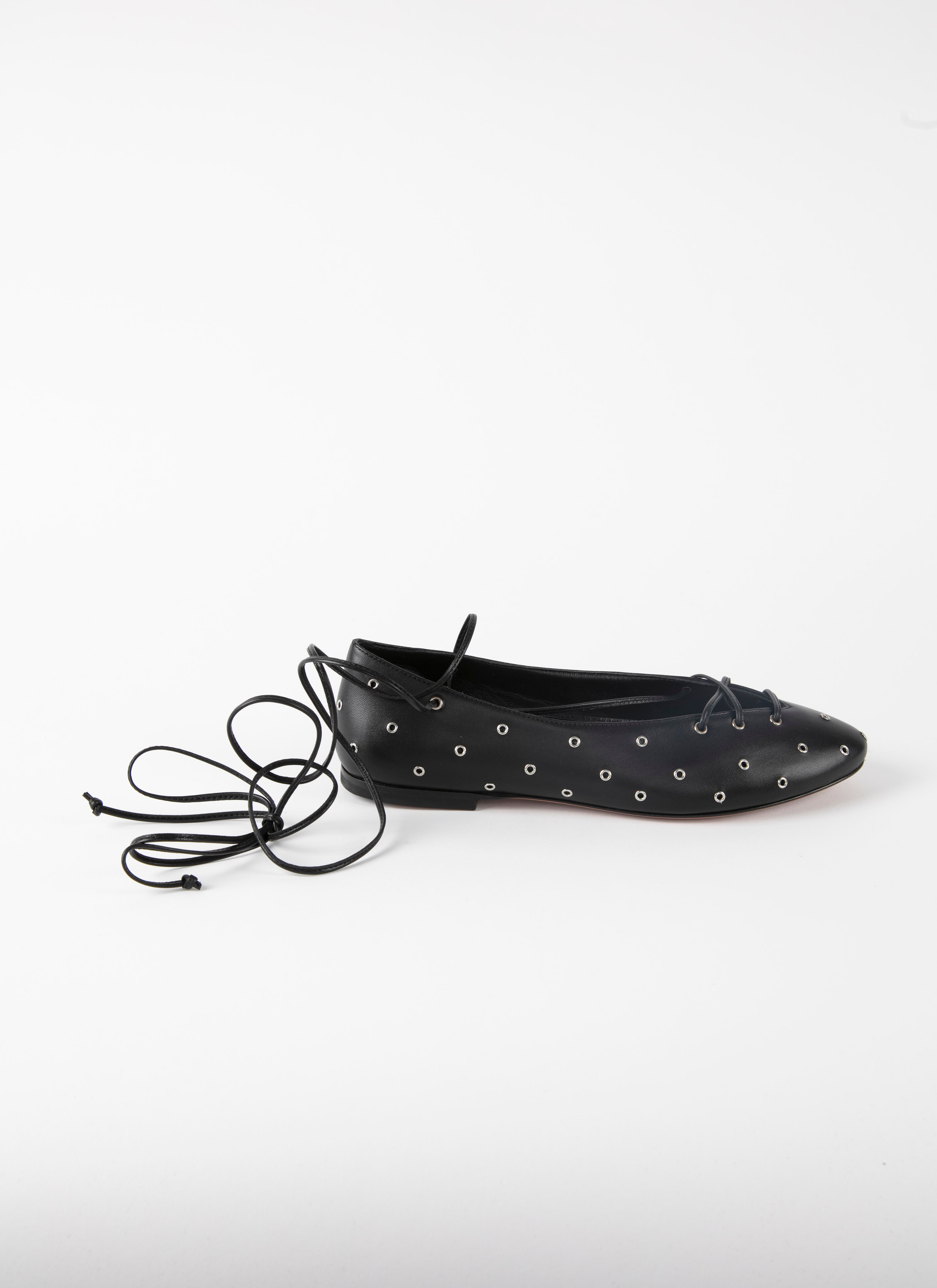 ALAÏA BLACK BALLERINAS