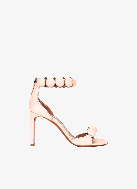 Bombe sandals in calfskin - maison-alaia.com