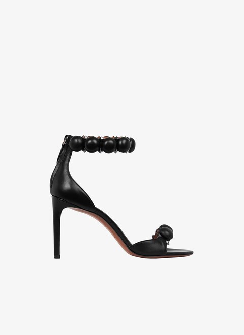 Bombe sandals in calfskin - maison-alaia.com