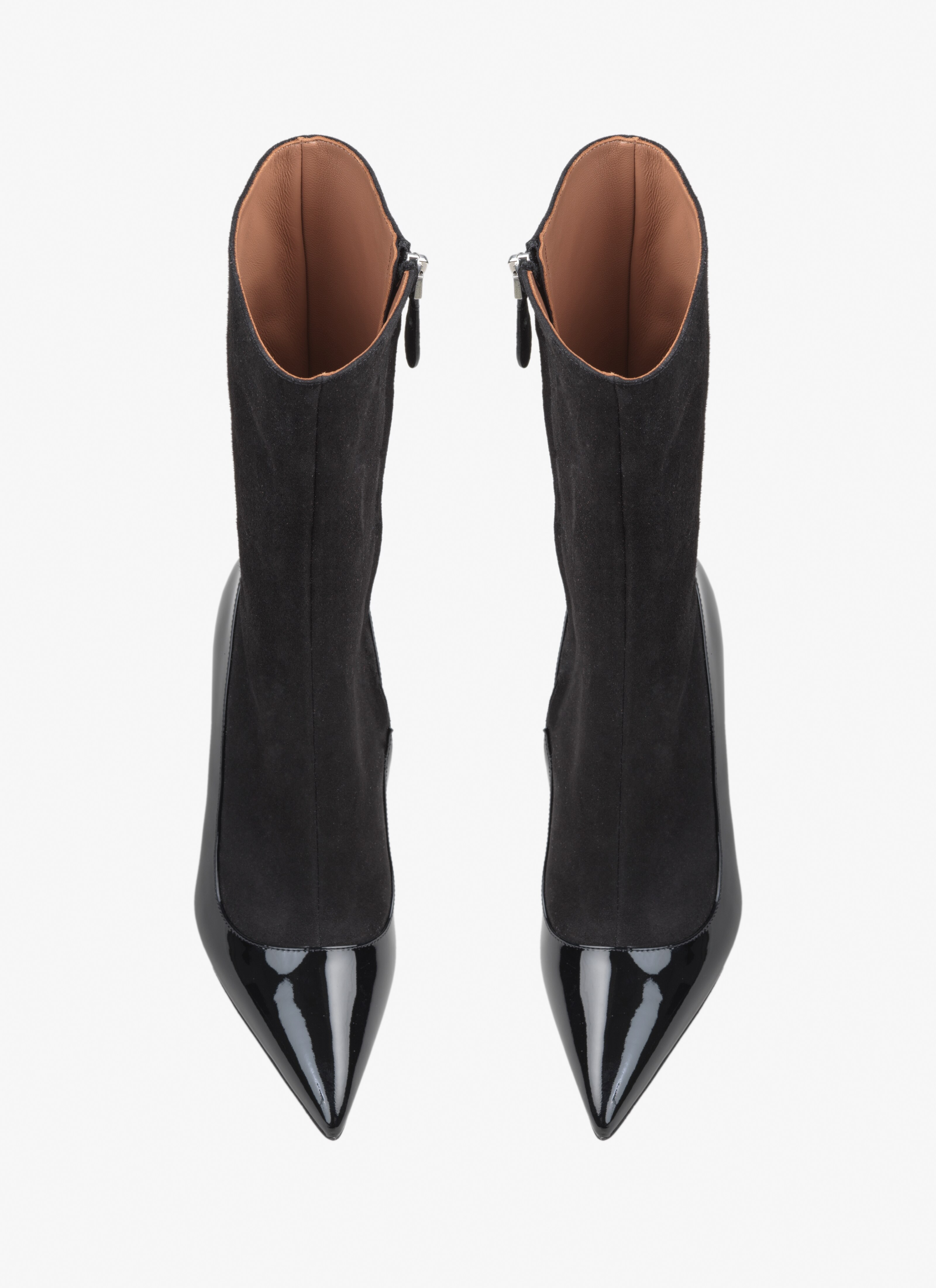 Bi-material ankle boots - maison-alaia.com