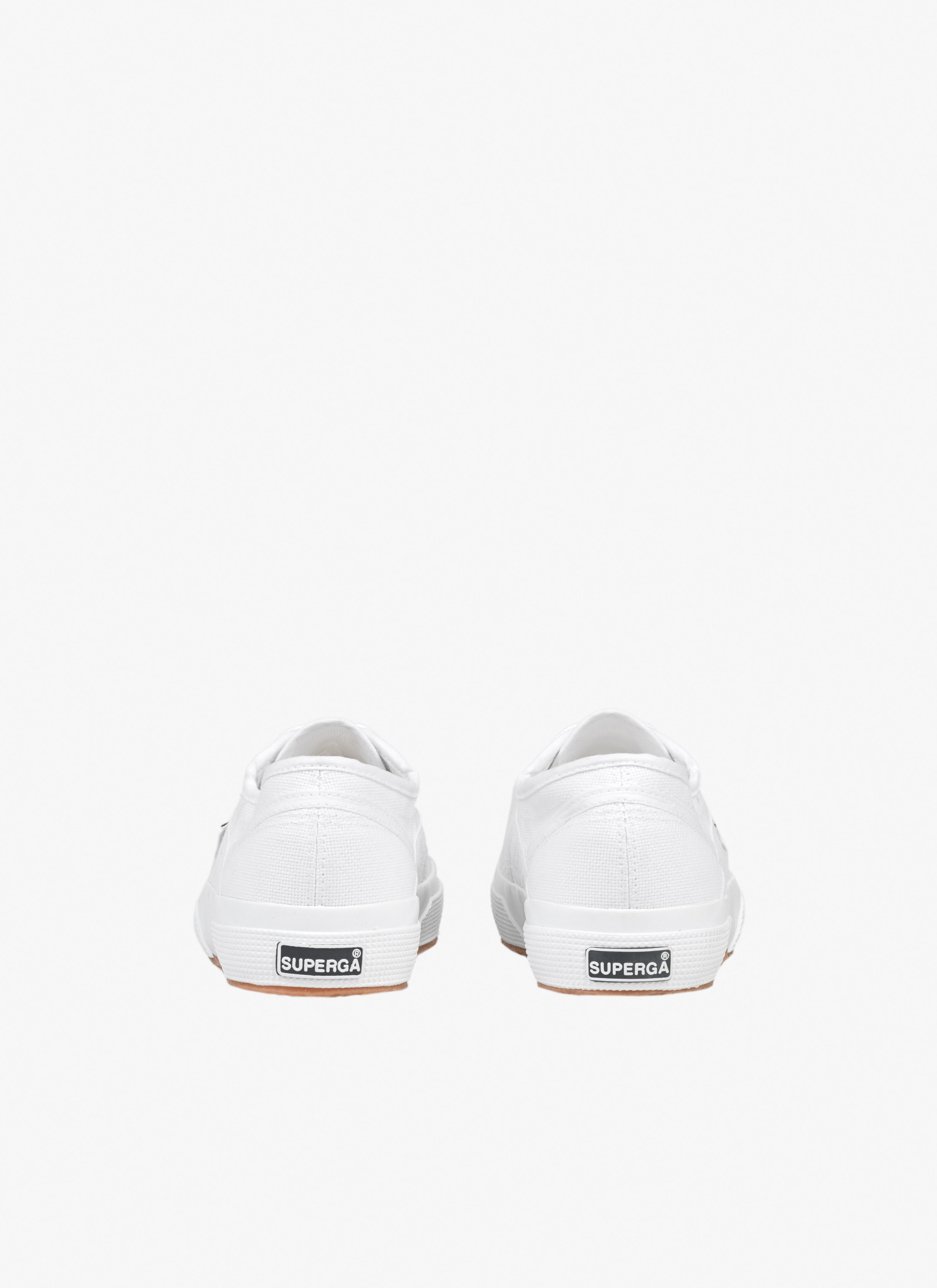 ALAÏA OFF-WHITE SUPERGA SNEAKERS IN COTTON