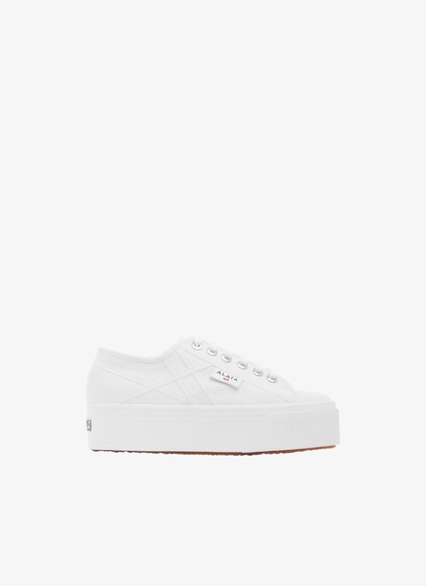 Superga platform sneakers in cotton - maison-alaia.com