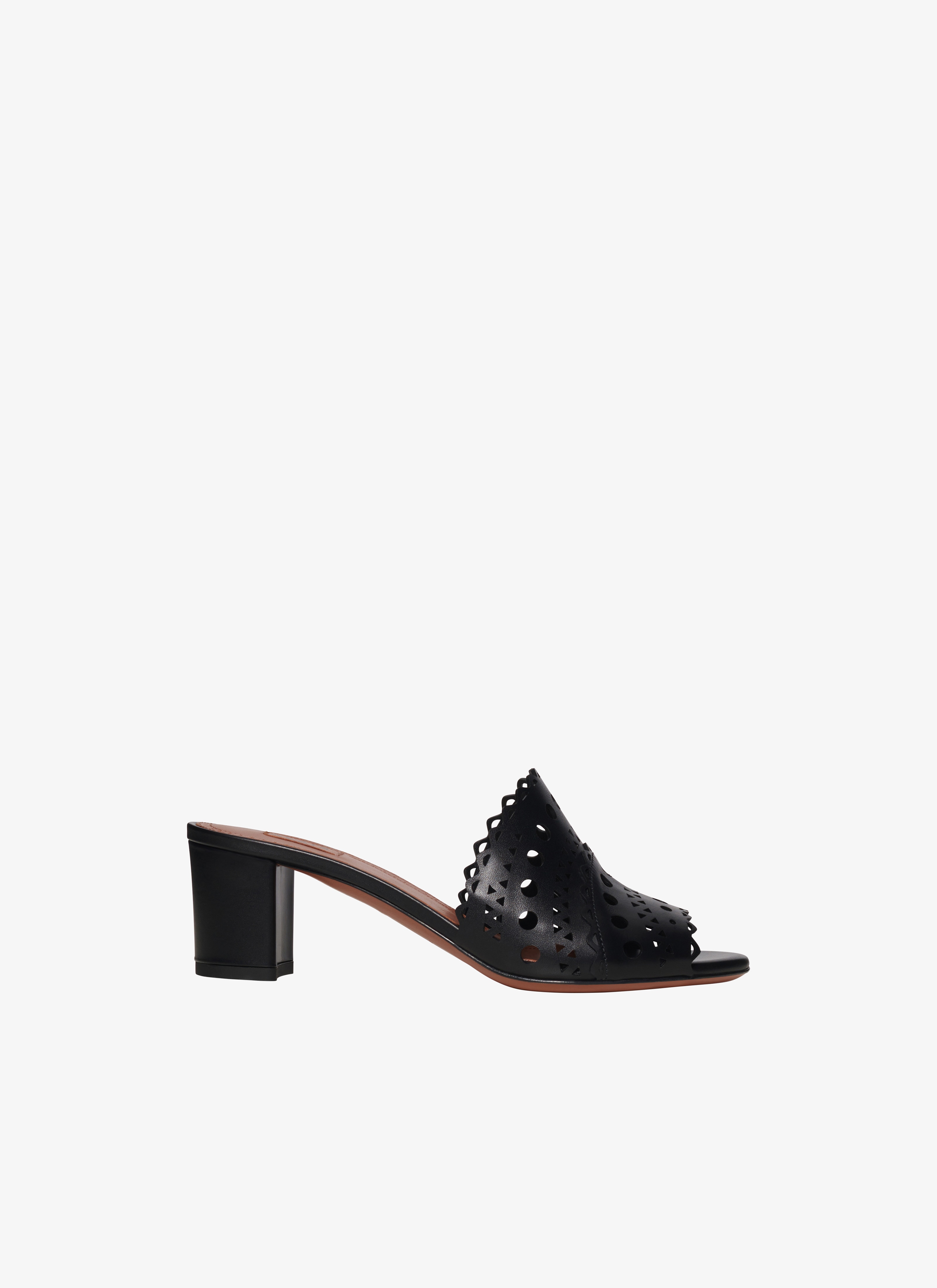 Vienne mules in vienne calfskin maison-alaia.com