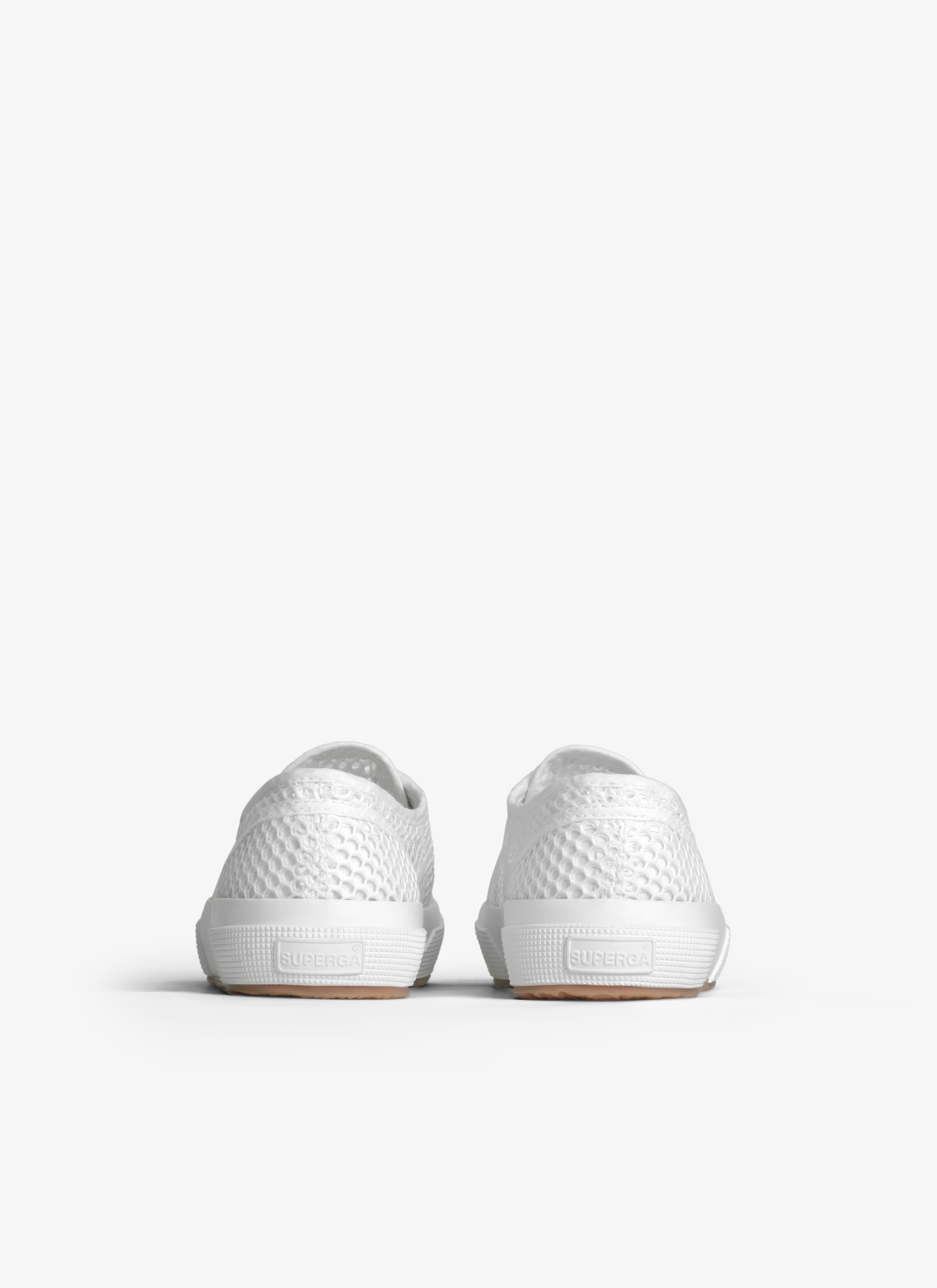 ALAÏA BEIGE SUPERGA SNEAKERS IN COTTON
