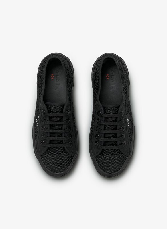 Superga sneakers in cotton ALAÏA BLACK SUPERGA SNEAKERS IN COTTON
