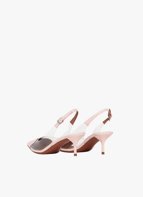 Heart SLINGBACKS IN patent LAMBSKIN - maison-alaia.com