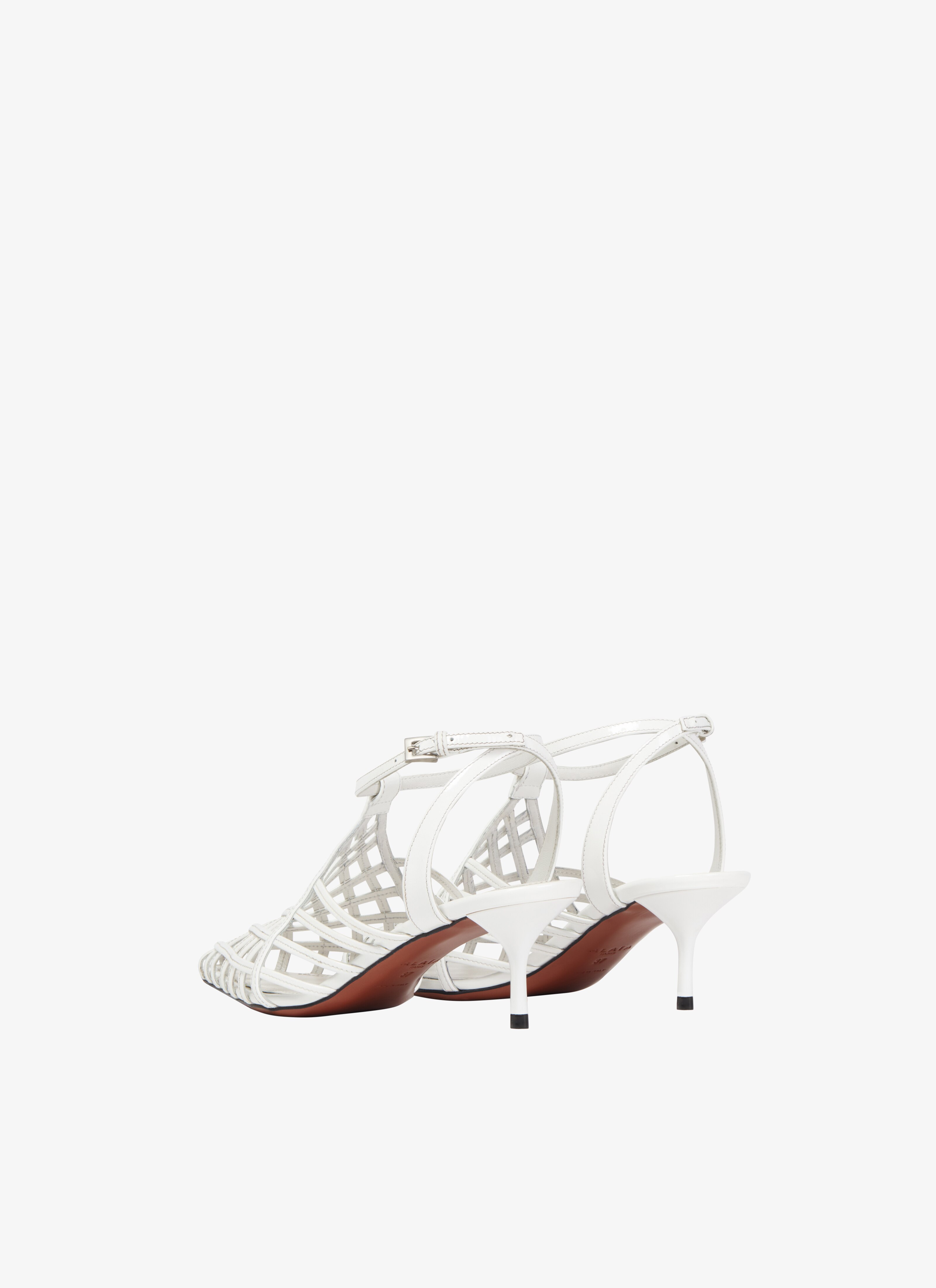 LA CAGE SANDALS IN LAMBSKIN - maison-alaia.com