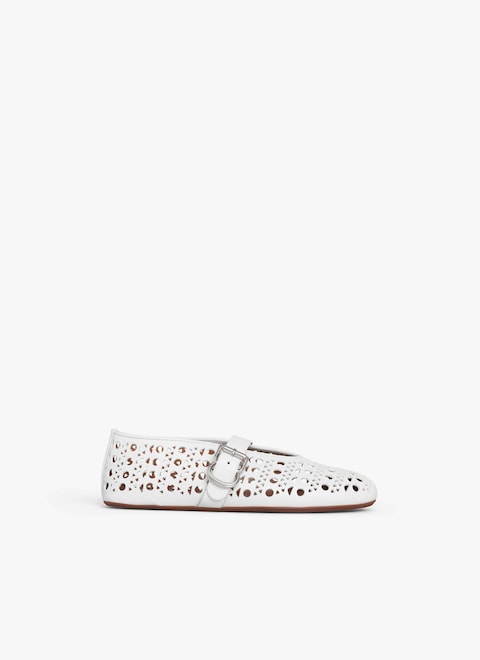 Vienne LAMBSKIN ballet flats - maison-alaia.com