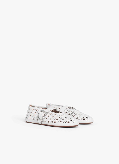 Vienne LAMBSKIN ballet flats - maison-alaia.com