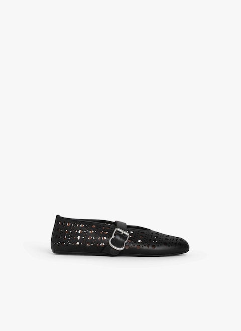 Vienne LAMBSKIN ballet flats - maison-alaia.com