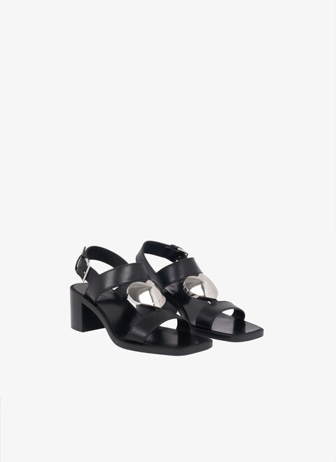 LE CŒUR  SANDALS IN LAMBSKIN - maison-alaia.com