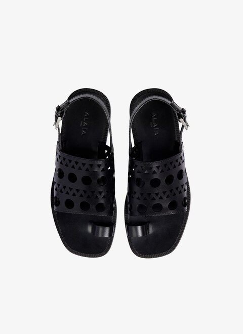 VIENNE FLAT SANDALS - maison-alaia.com