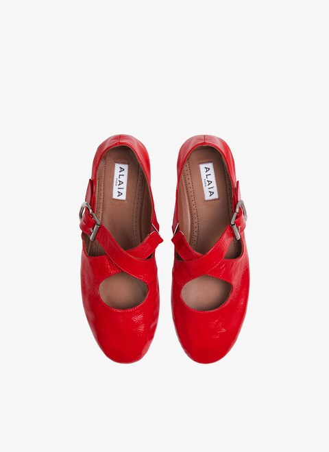 CRISS CROSS ballet flats - maison-alaia.com