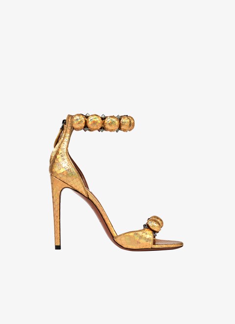 LA BOMBE SANDALS IN ELAPHE - maison-alaia.com
