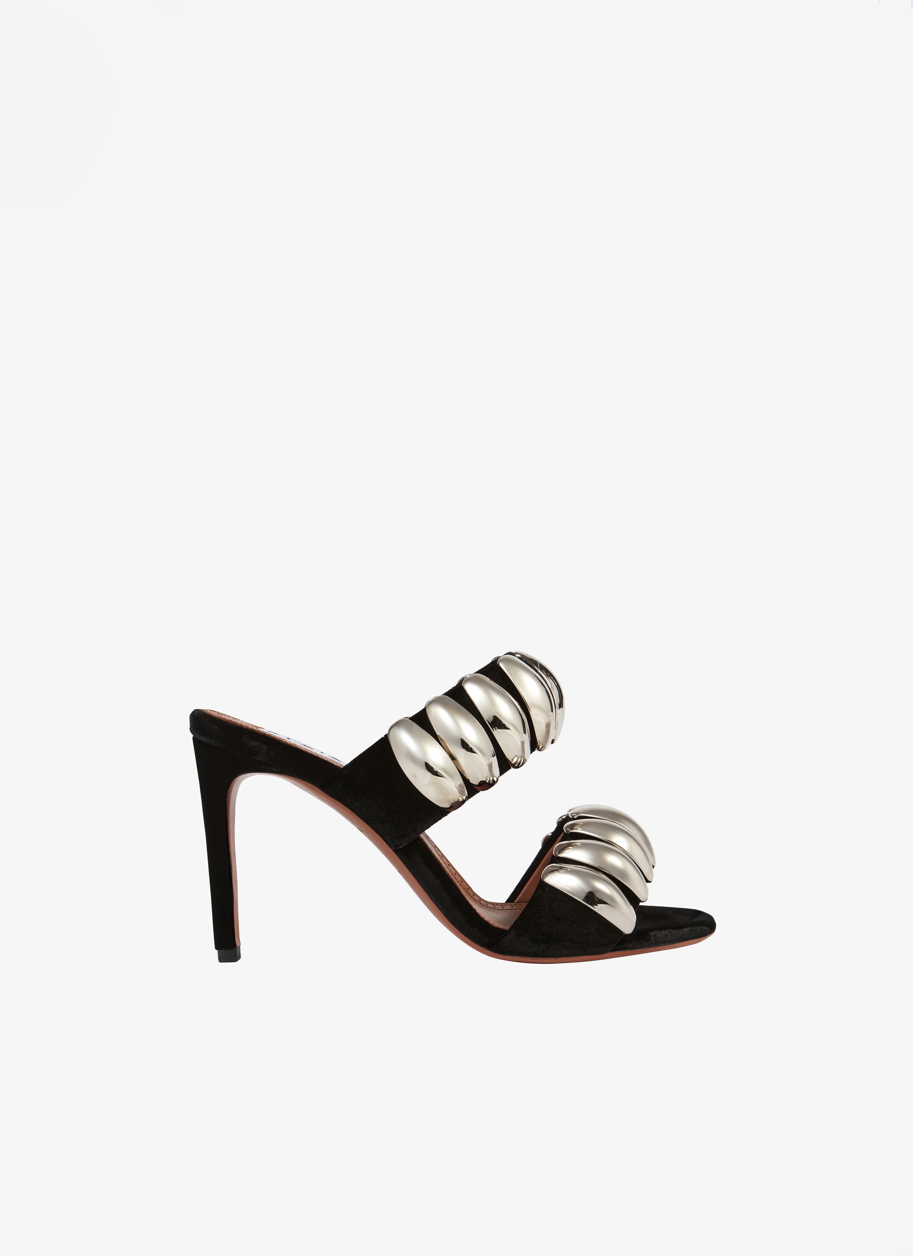 TRIBAL VELVET MULES - maison-alaia.com