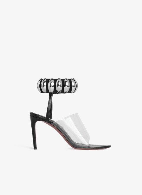 TRIBALE SANDALS IN CALFSKIN - maison-alaia.com
